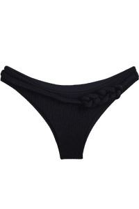 CALCINHA BUZIOS CANELADO BLACK