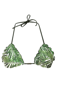 TOP CORTININHA RIPPLE DUPLA FACE BAMBU/ CIRRÊ MUSGO E CALCINHA LACINHO RIPPLE DUPLAFACE BAMBU/ CIRRÊ MUSGO