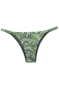 TOP QUADRADO CIRRÊ MUSGO E CALCINHA FIXA DUPLA FACE CIRRÊ MUSGO/ BAMBU