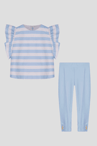 Conjunto Calça e Blusa Sky Light Blue