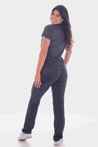 Scrub Confort Cinza