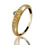 ANEL DE OURO AMARELO 18K - ARIEL