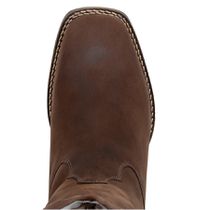 Bota Country Feminina Toda Em Couro Legítimo Cor Café
