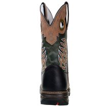 Bota Masculina Texana em Couro Legitimo Cor Verde