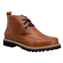 Coturno Masculino Beretta Cano Curto Em Couro Legítimo