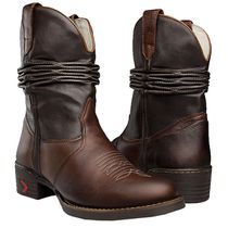 Bota Country Masculina Sanfonada Em Couro Nobre Tamarindo