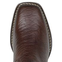 Bota Feminina Cano Curto Em Couro Mamute Cor Café