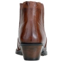 Bota Masculina Country Em Couro Floater Cor Pinhão Lisa