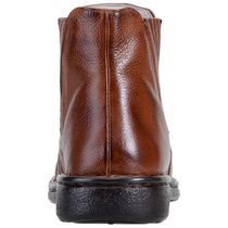 Botina Anti Stress Masculina Alto Conforto Em Couro Legítimo
