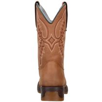 Bota Texana Masculina Em Couro Nobre Crazy Horse Tabaco Solado Capelli