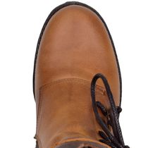 Coturno Feminino Estilo Jovial 100% Em Couro Nobre