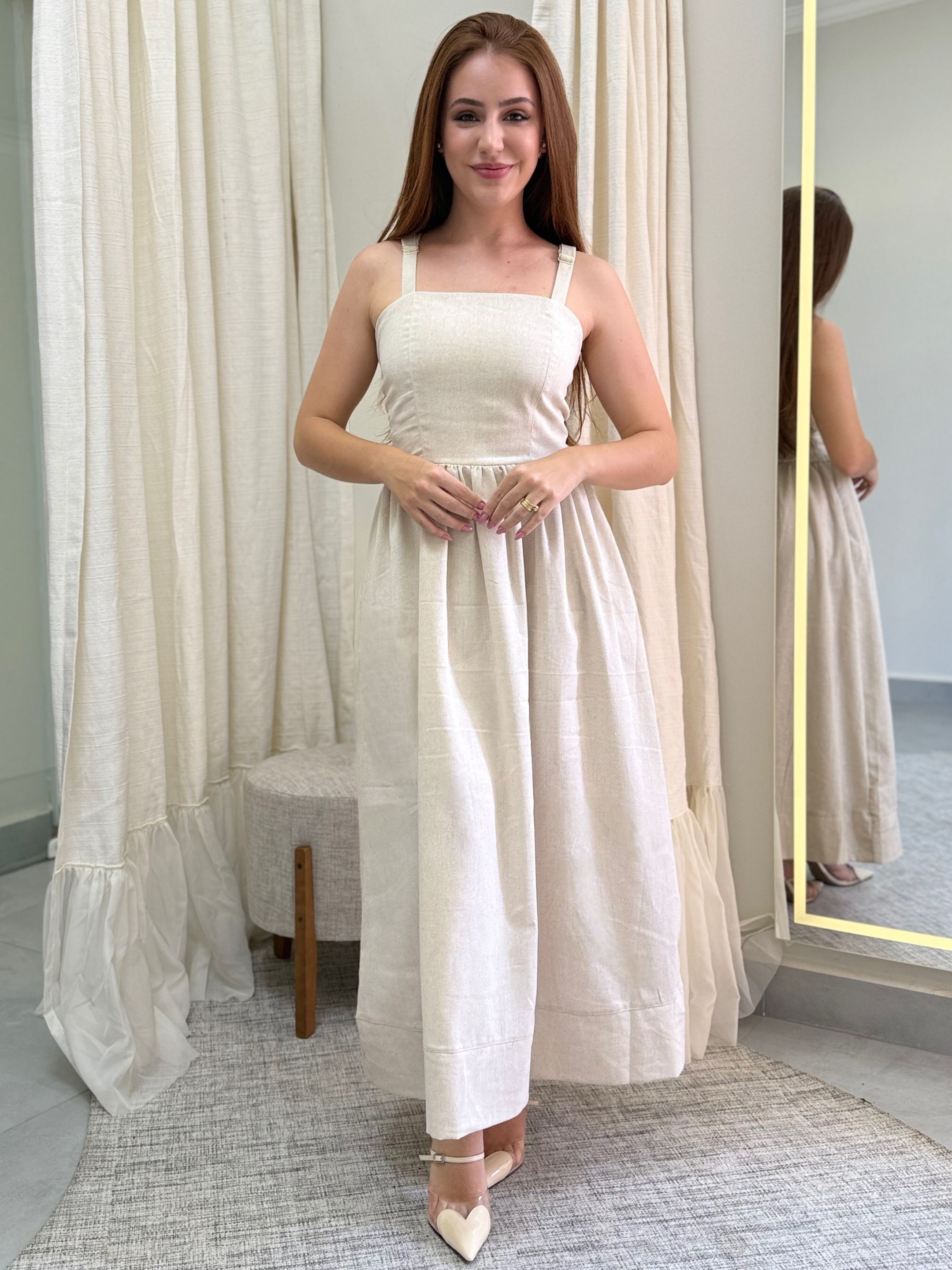 Vestido Munique Cru - Loja Mariah Júlia 