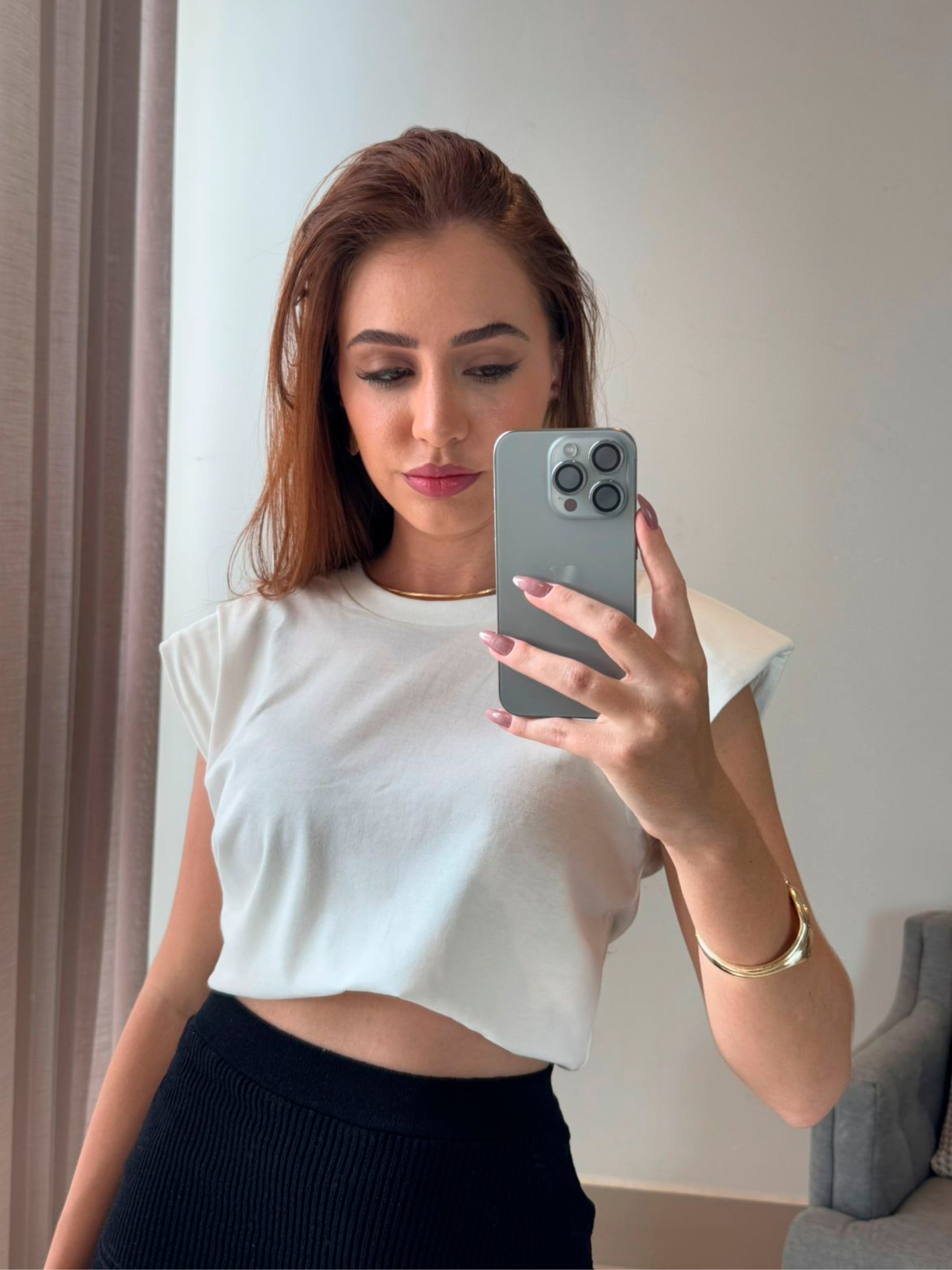 Blusa Muscle Tee Off Whit - Loja Mariah Júlia 