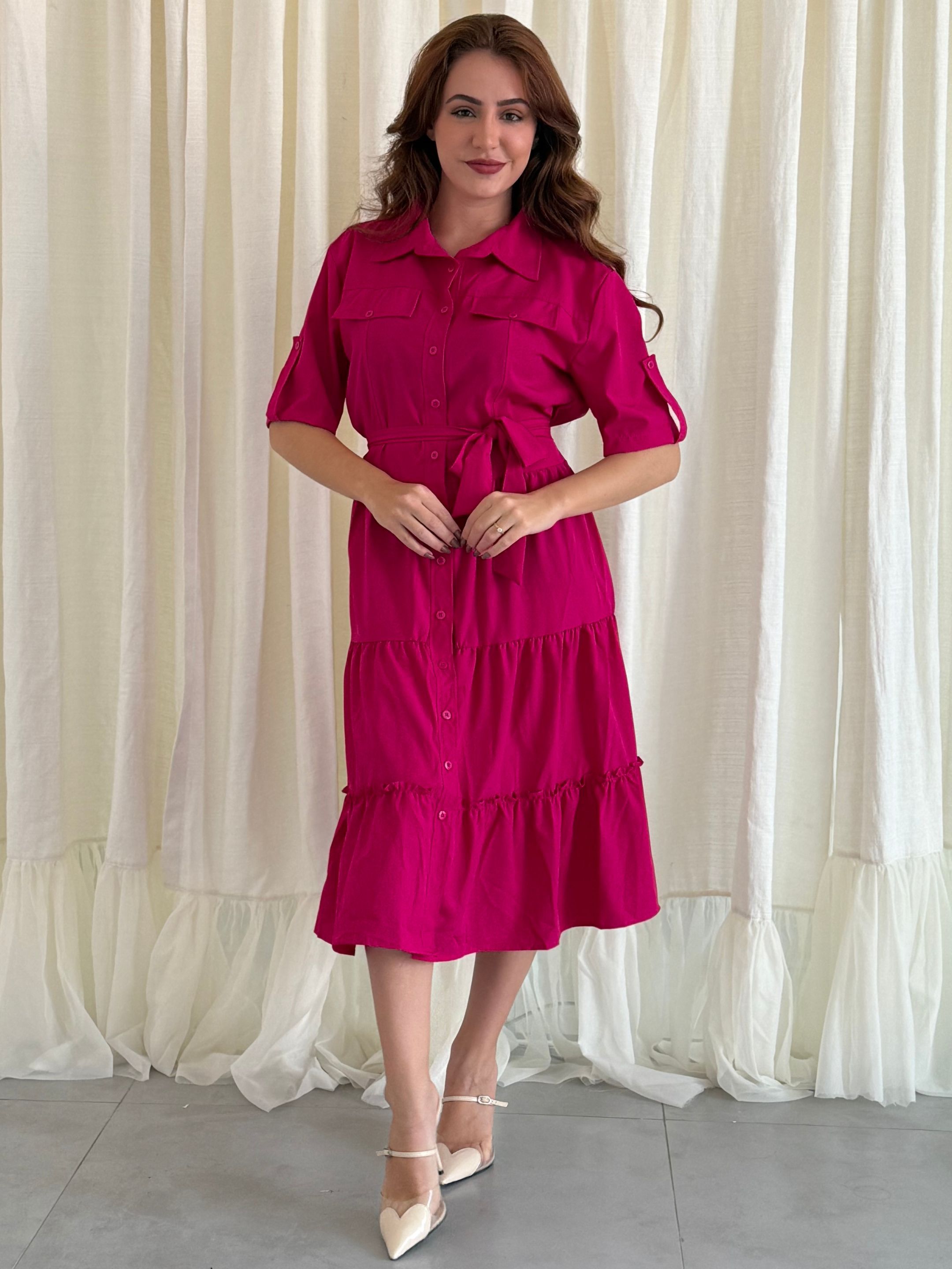 Vestido Patrícia Rosa - Loja Mariah Júlia 