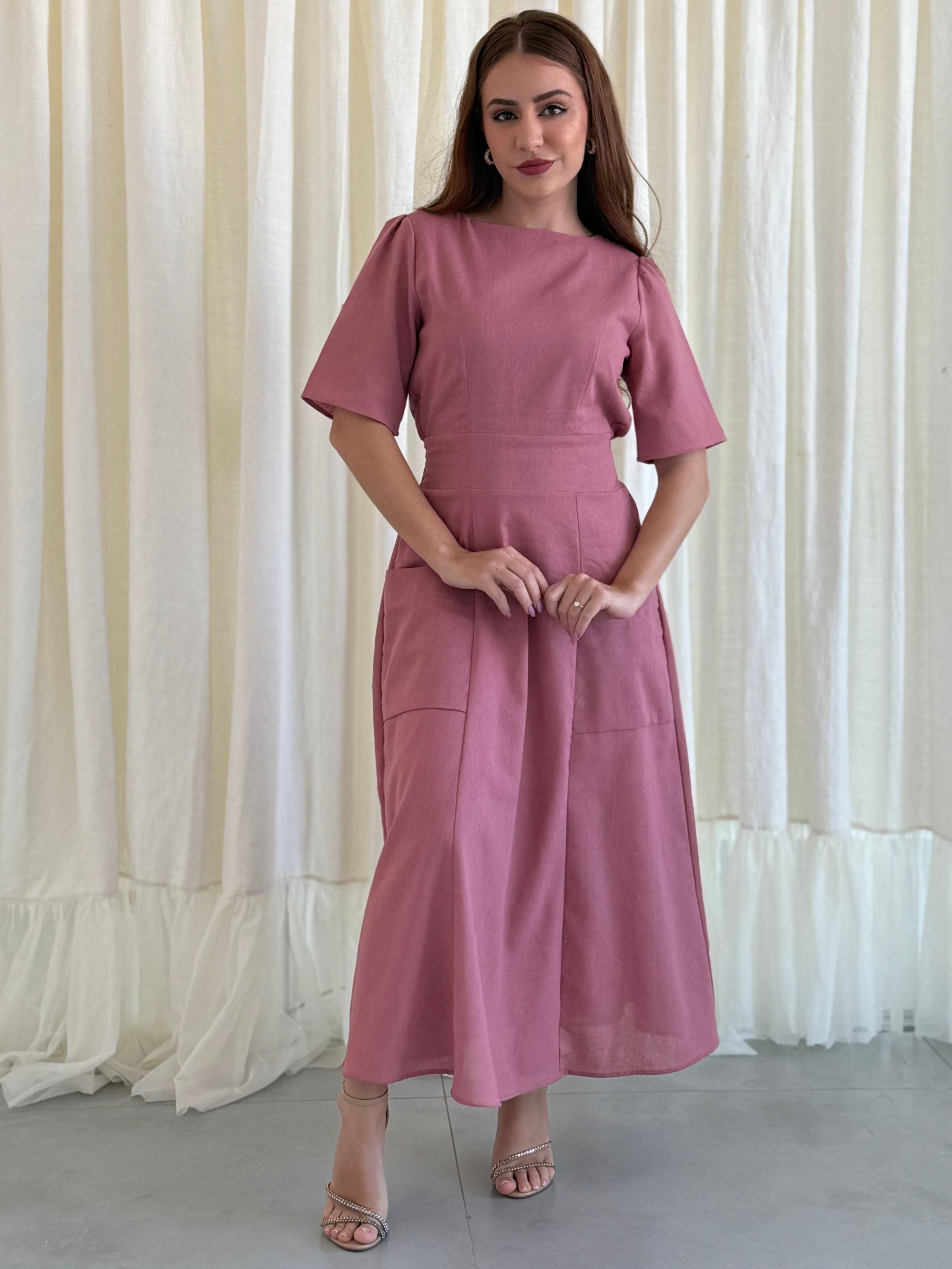 Vestido Alice Goiaba - Loja Mariah Júlia 