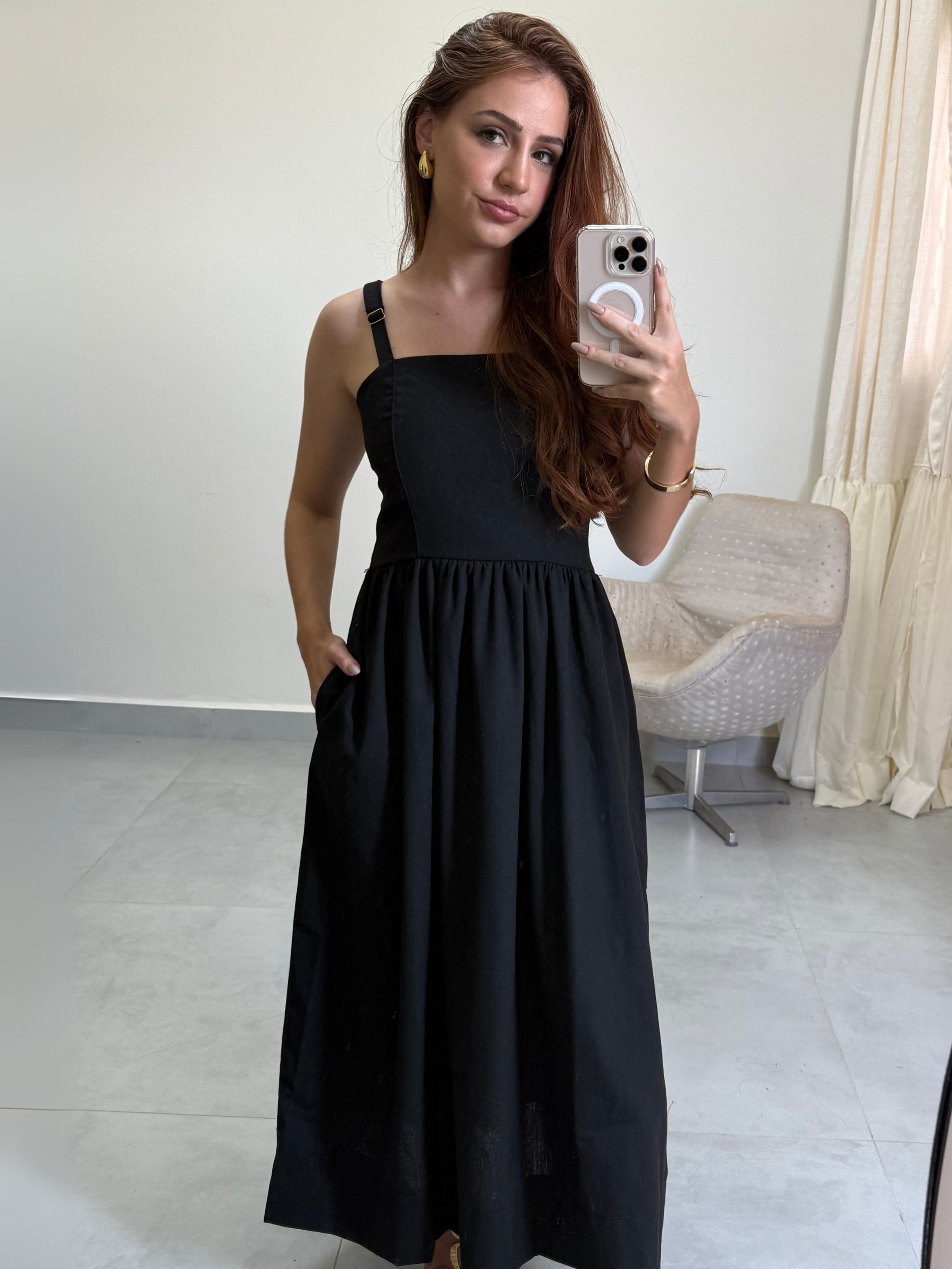 Vestido Munique Preto - Loja Mariah Júlia 