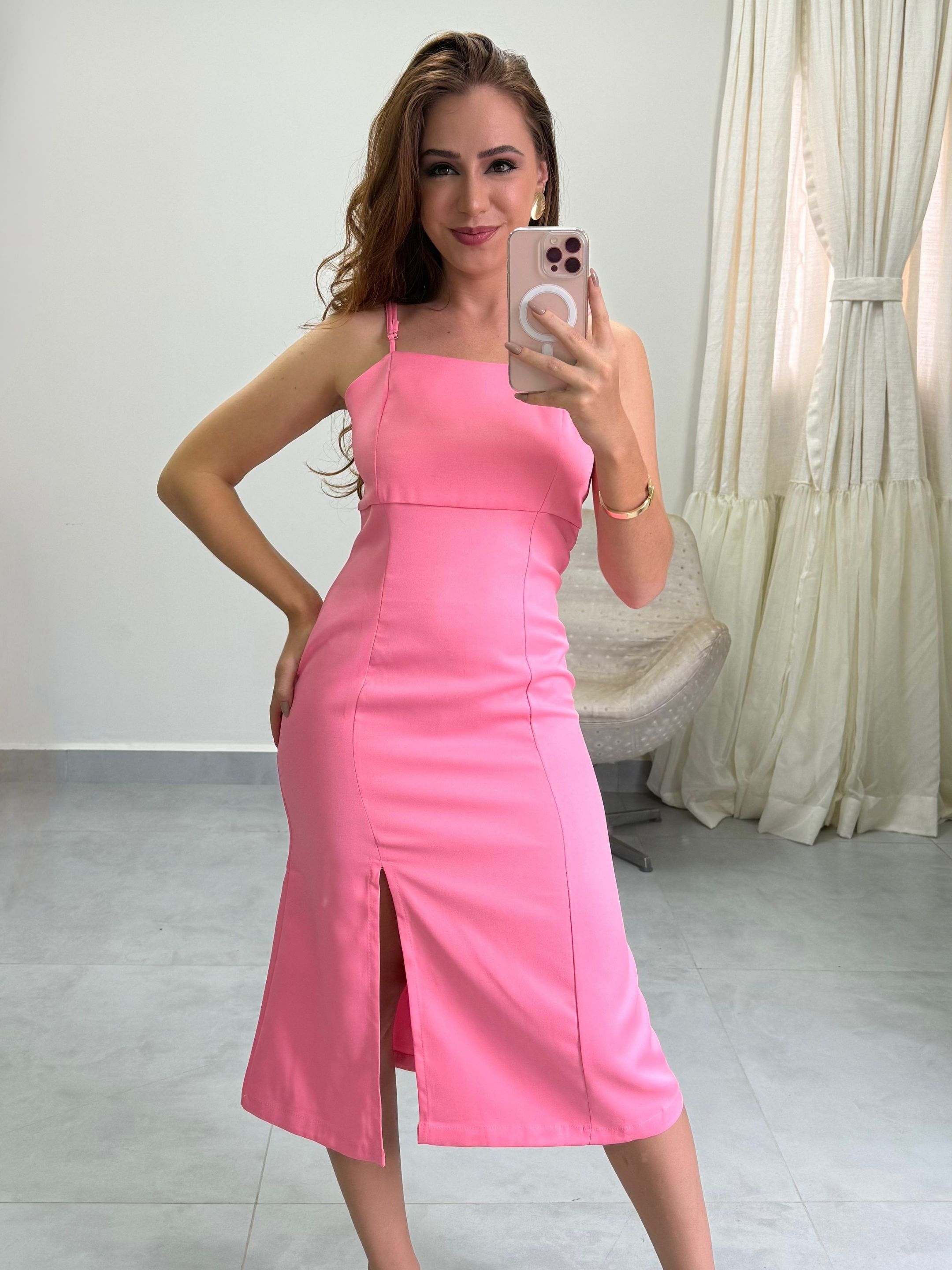 Vestido Alfaiataria Isado... - Loja Mariah Júlia 