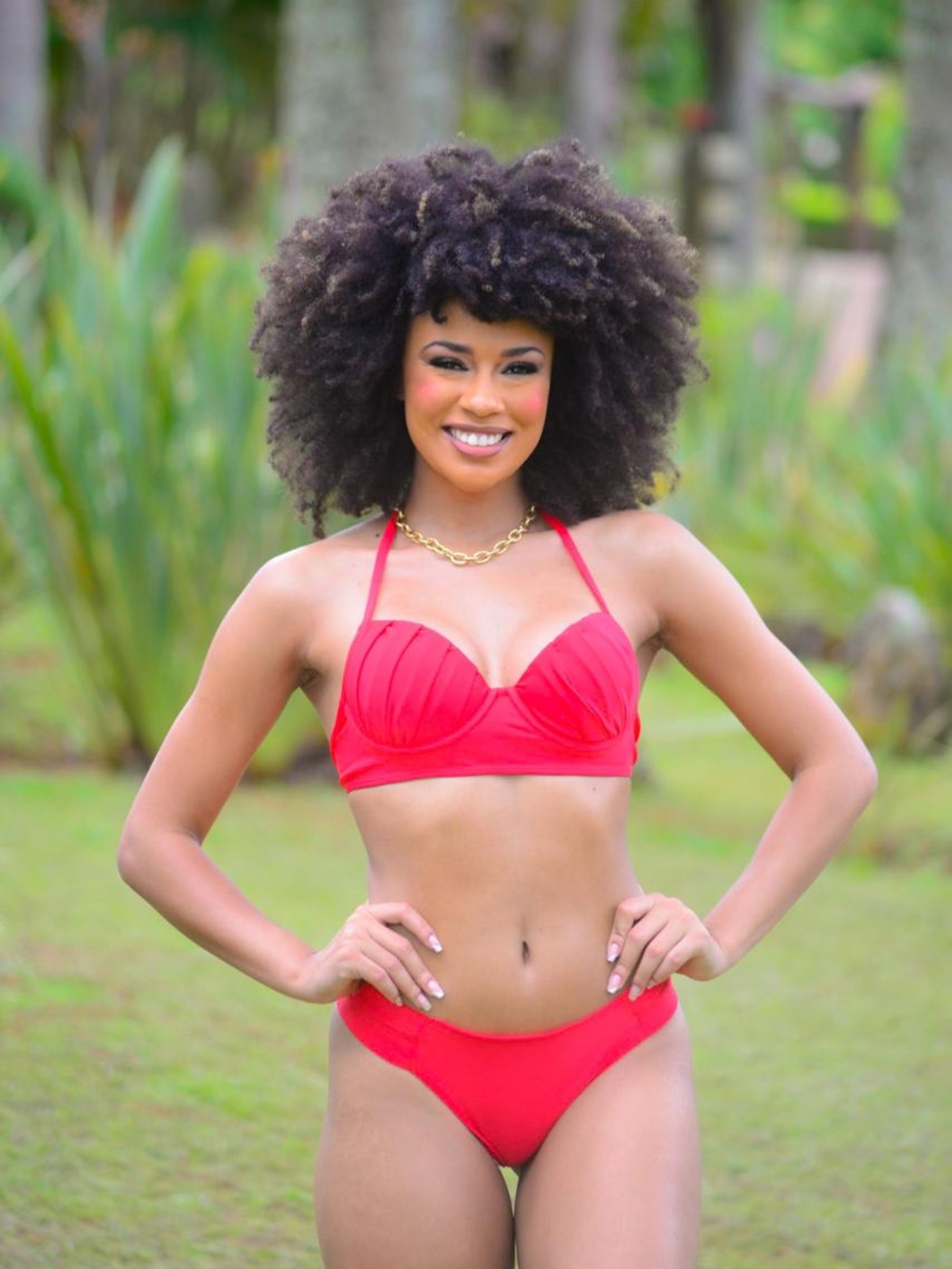 Top de Biquíni Meia Taça Elana Vermelho - Mar & Sol