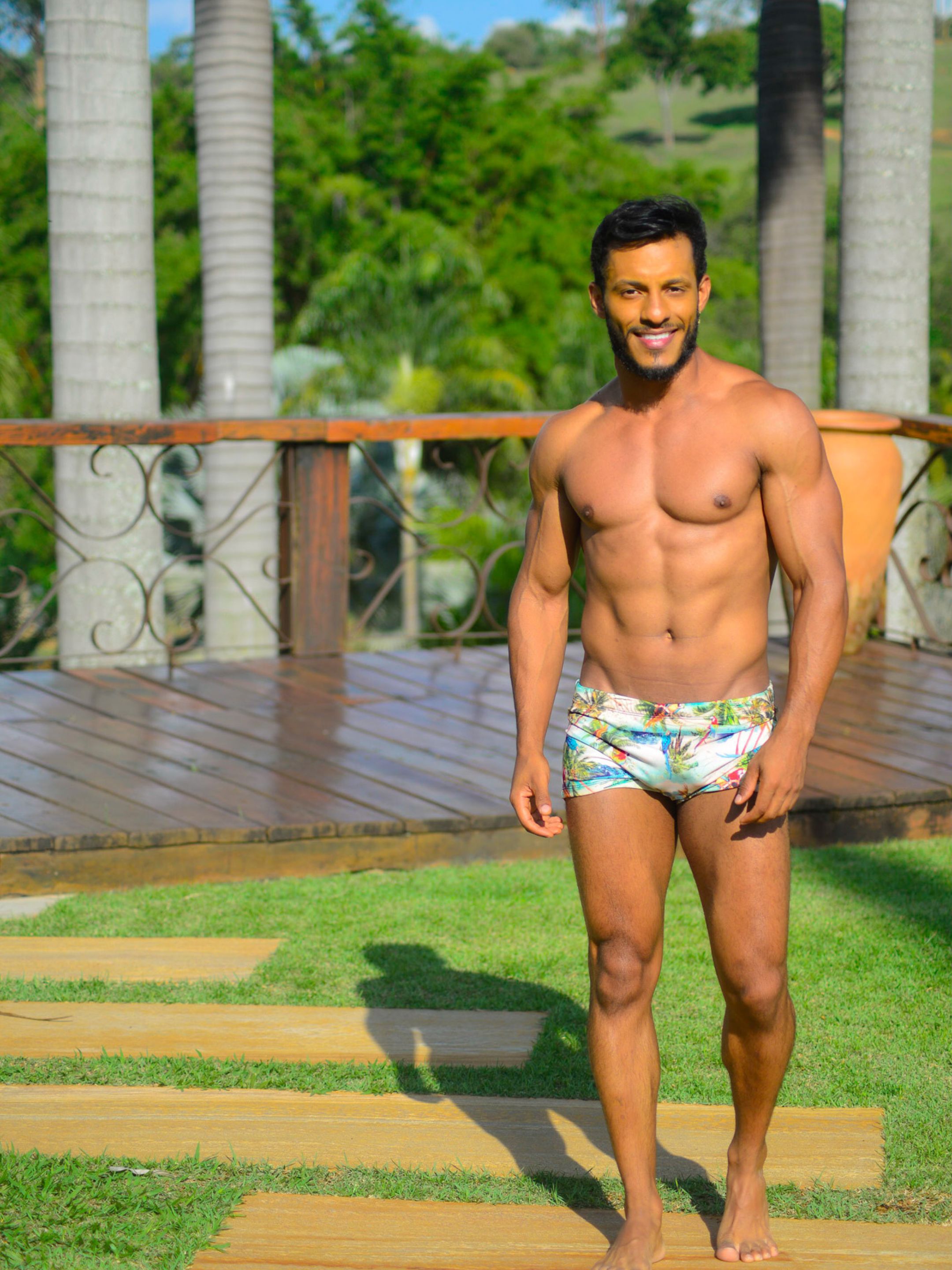 Sunga Boxer Adulto - Mar & Sol