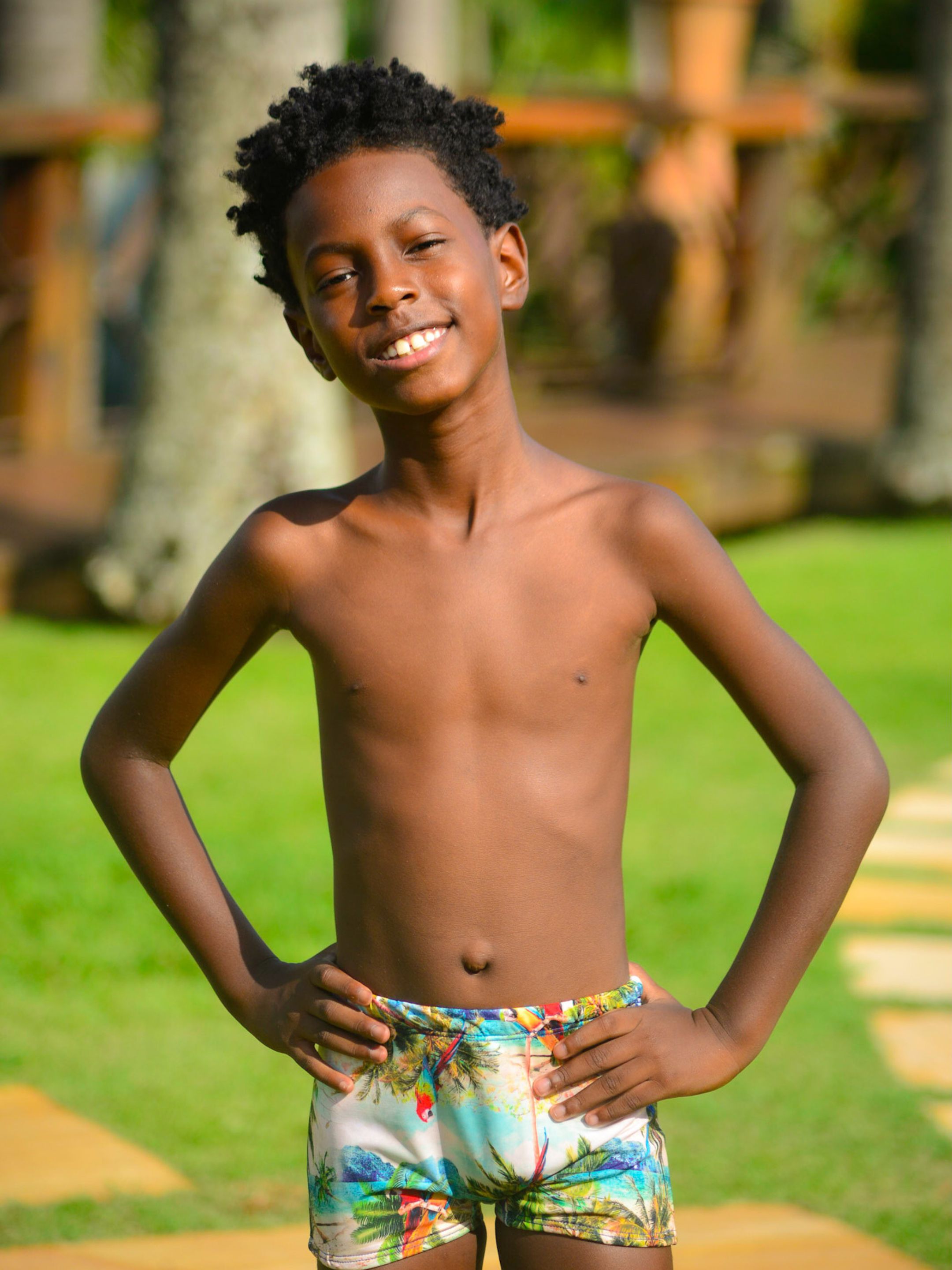 Sunga Boxer Infantil - Mar & Sol