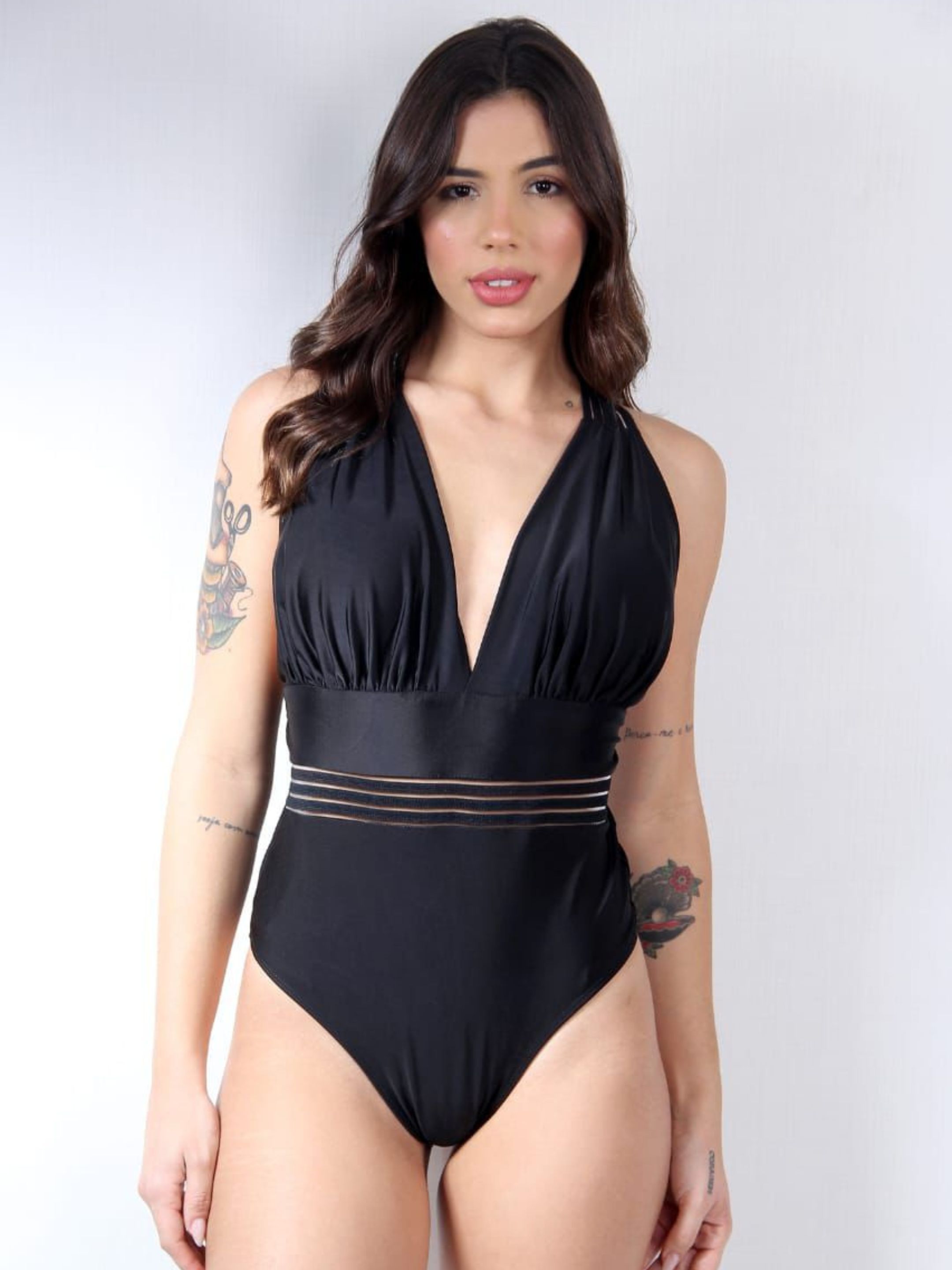 Maiô Mayara Preta - Mar & Sol