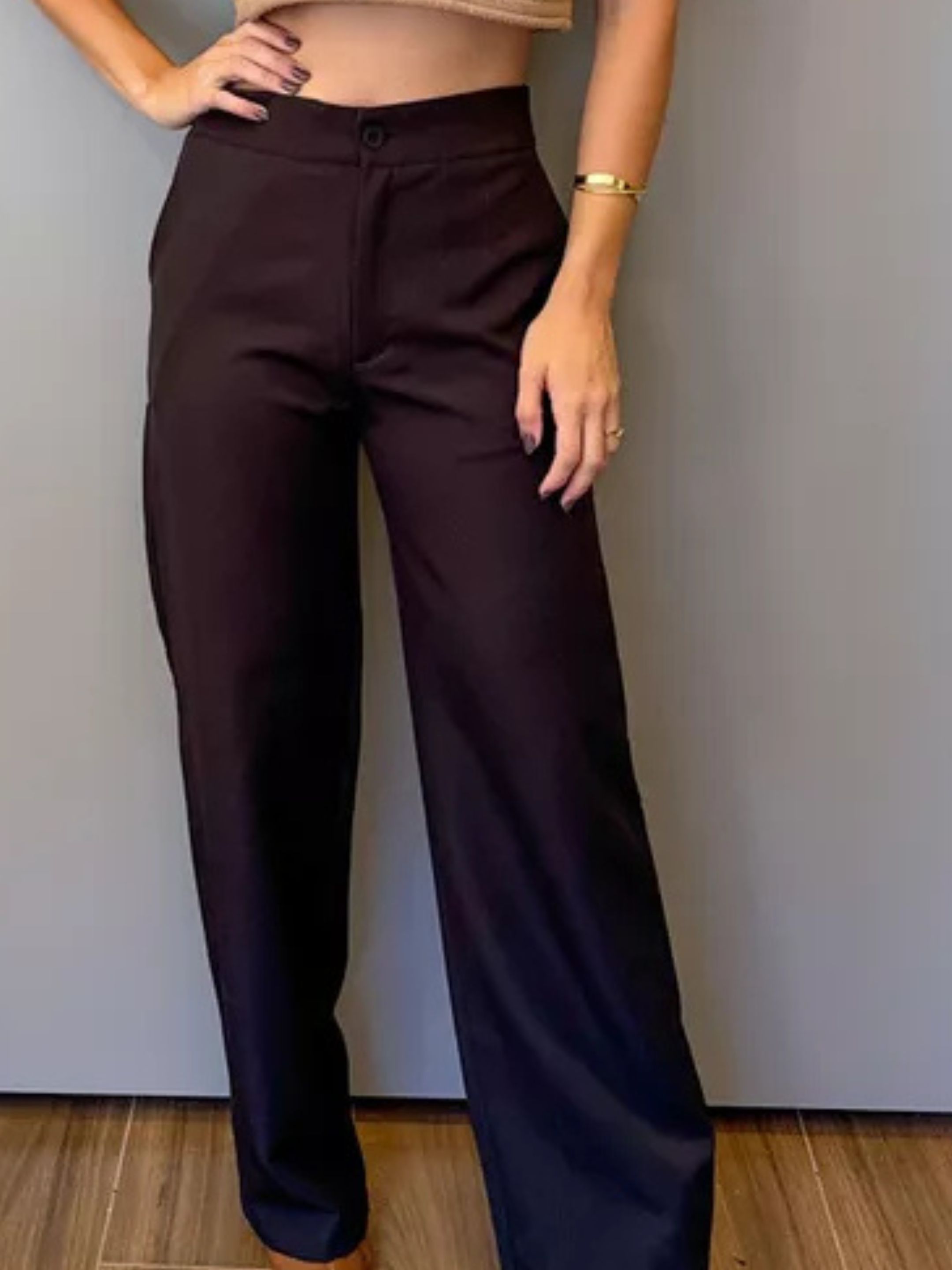 CALÇA PANTALONA JU PRETO - MMUNIZ 