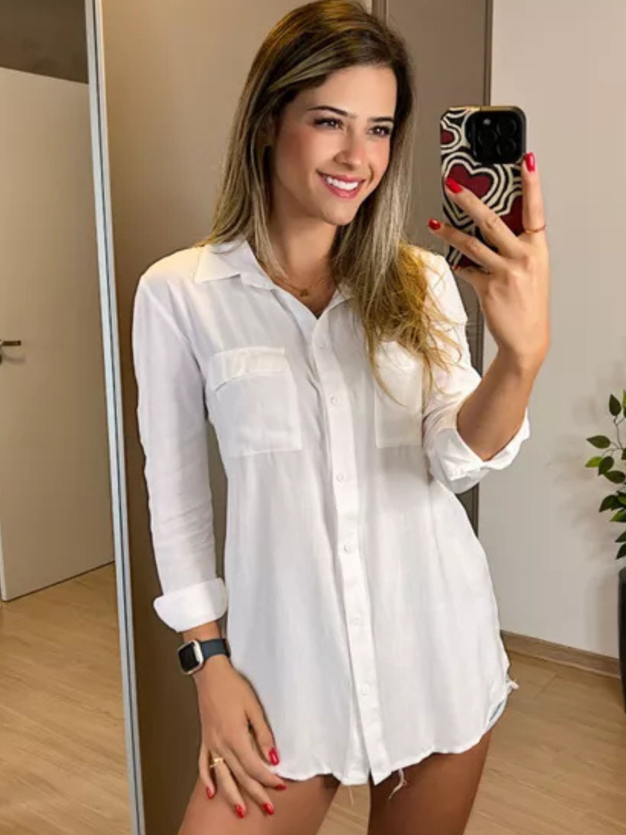Chemise Ju Branca - MMUNIZ 