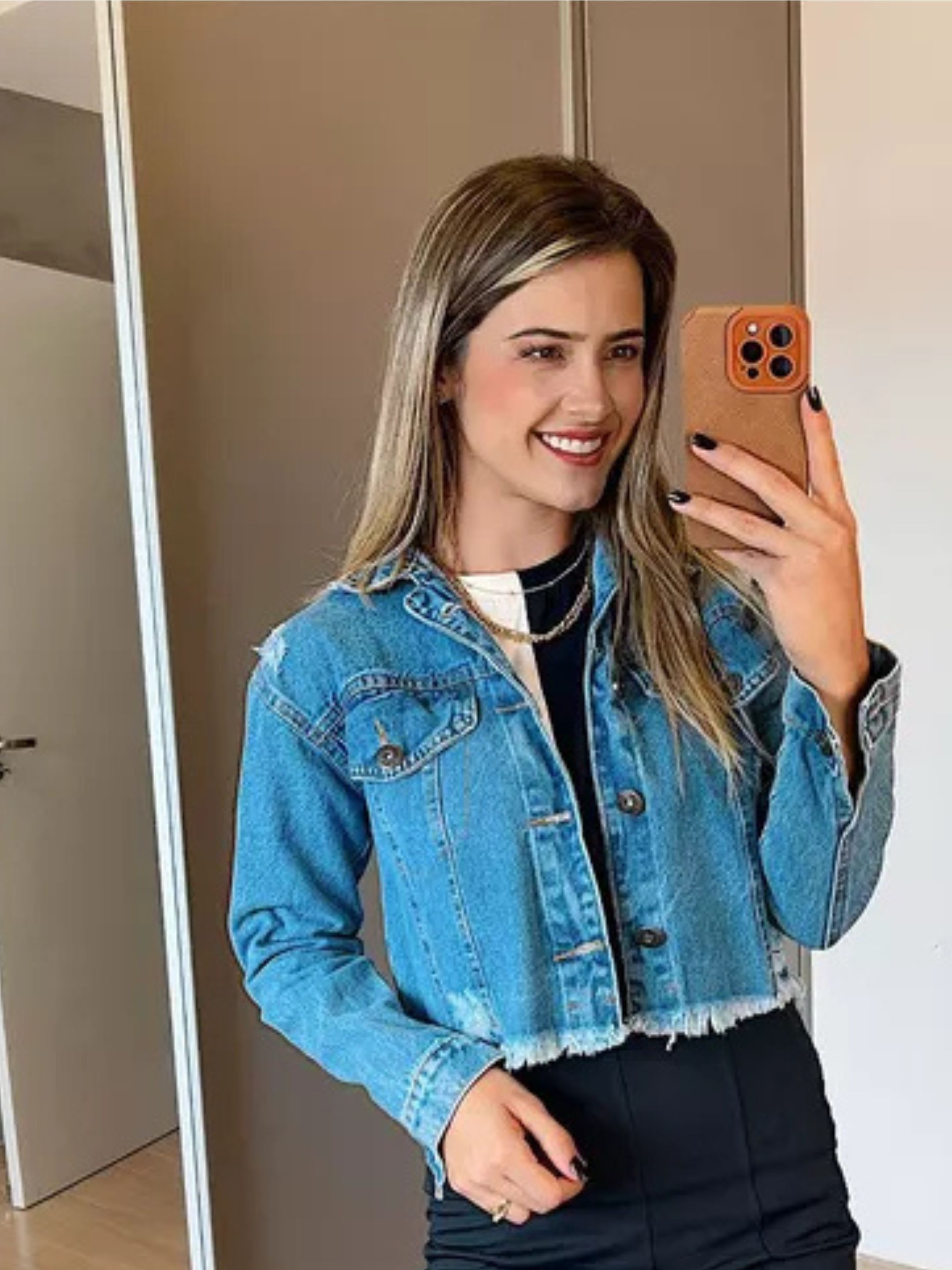 Jaqueta Jeans Nona - MMUNIZ 