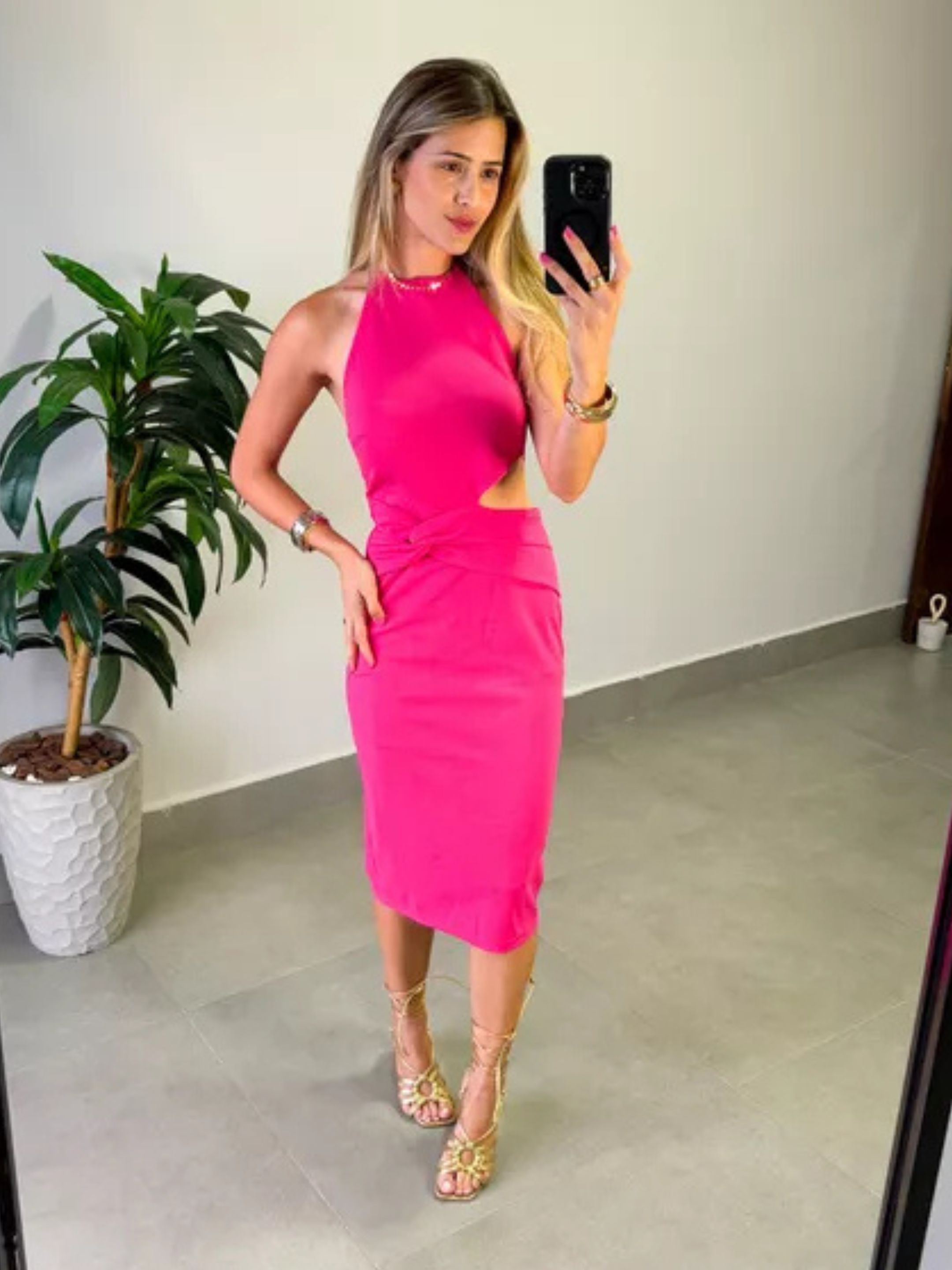 VESTIDO CAMILA PINK - MMUNIZ 