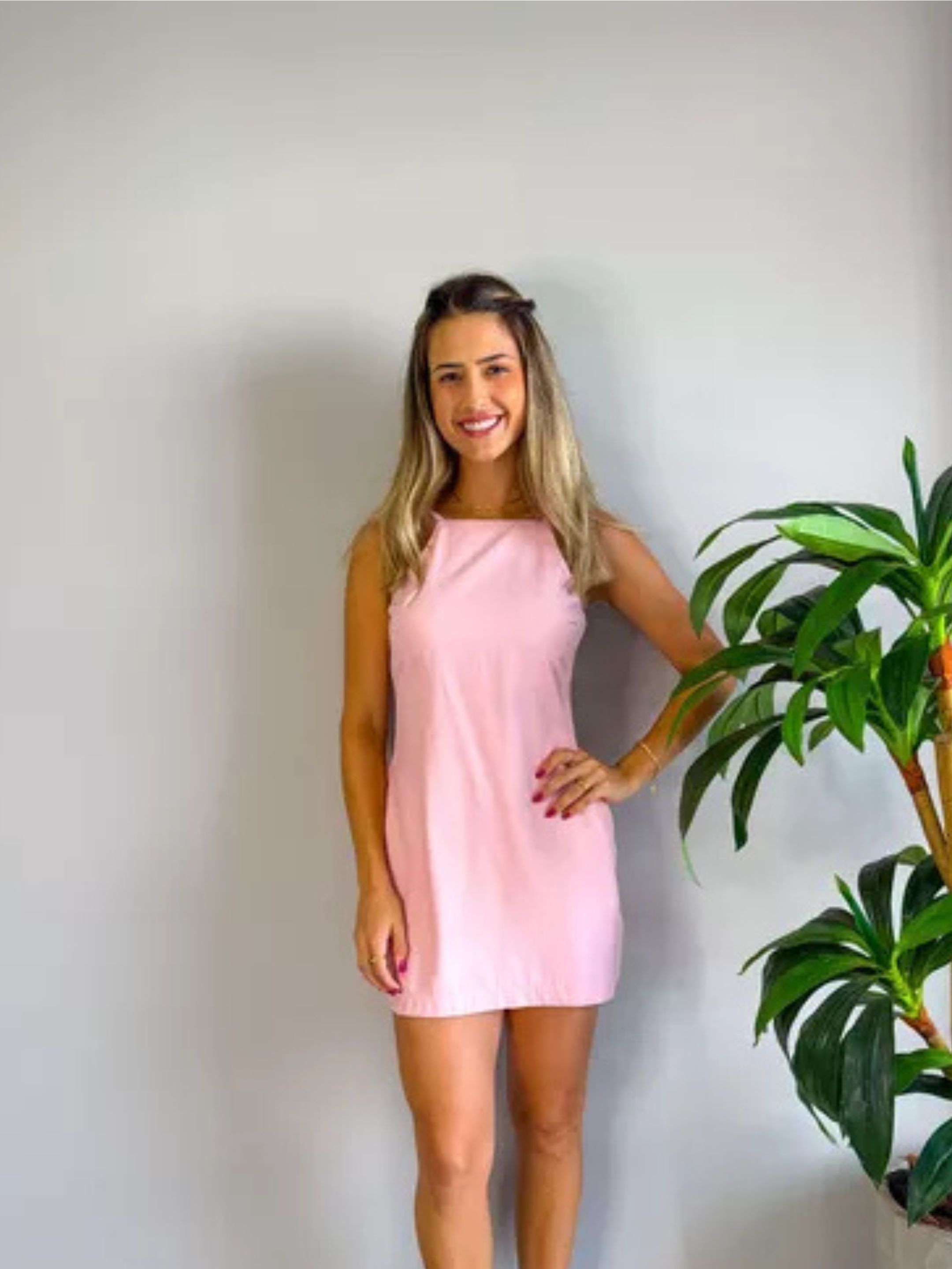 VESTIDO MAJU ROSA - MMUNIZ 