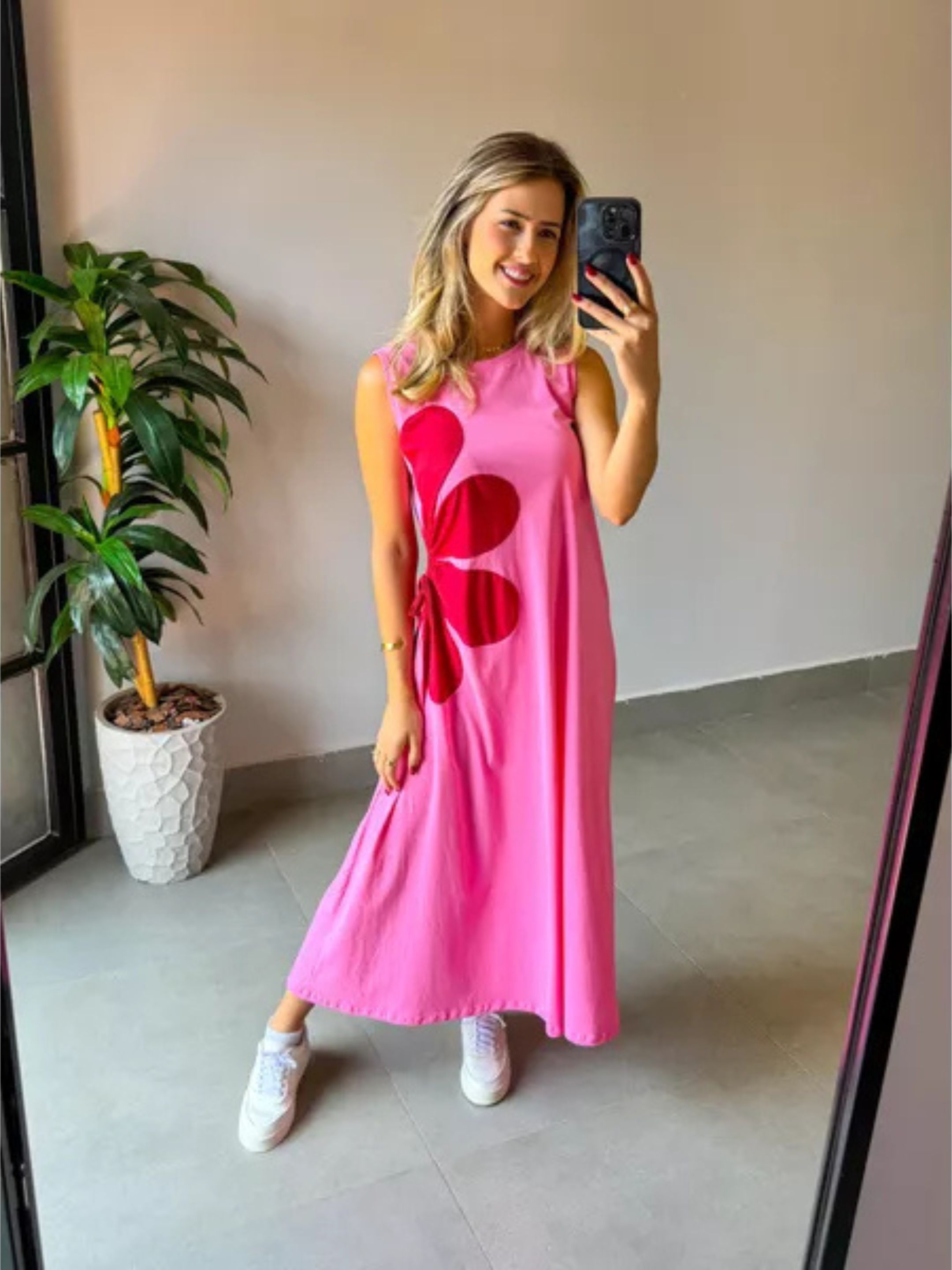 VESTIDO MARIANA ROSA - MMUNIZ 