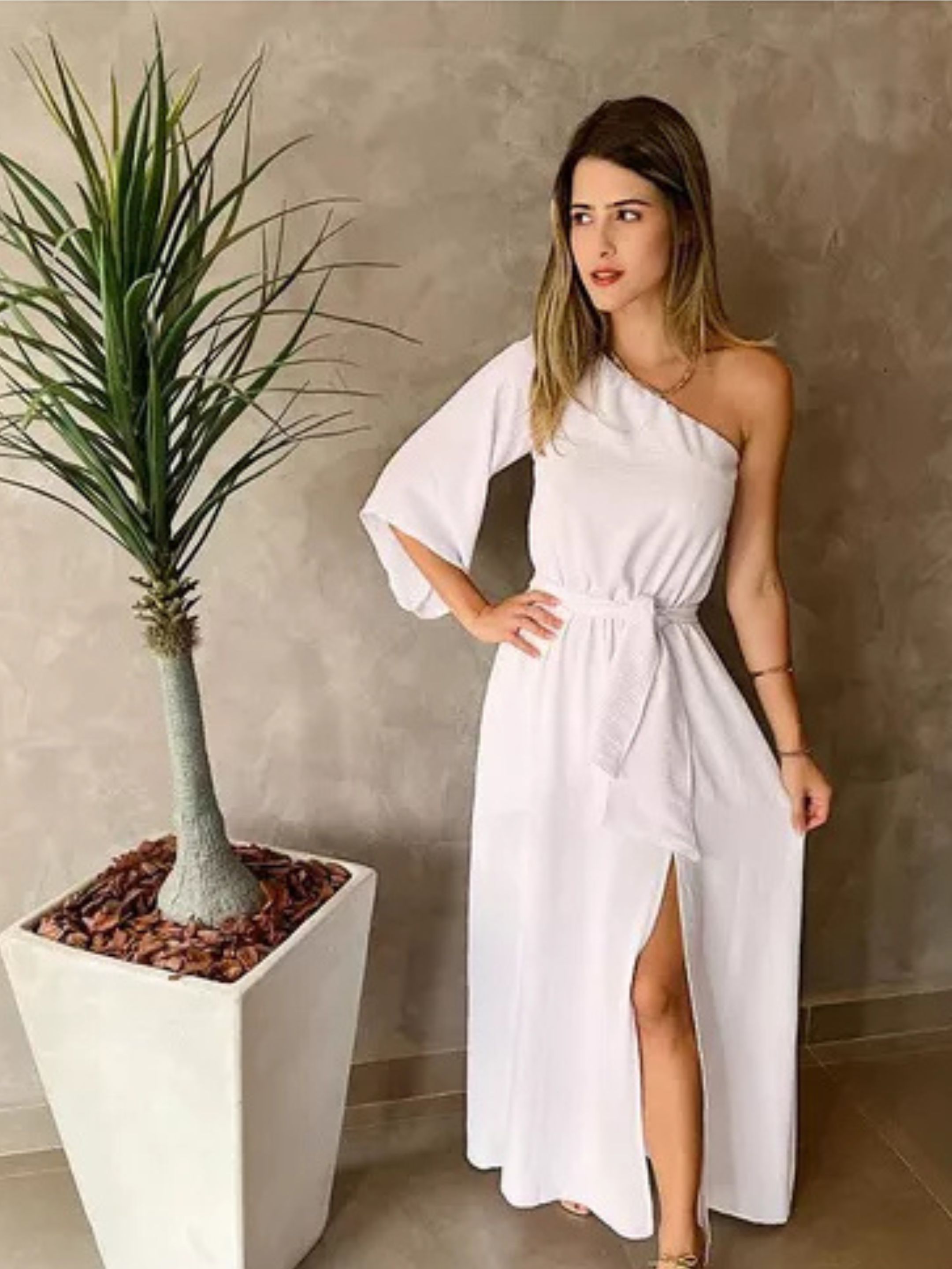 Vestido Mia Branco - MMUNIZ 