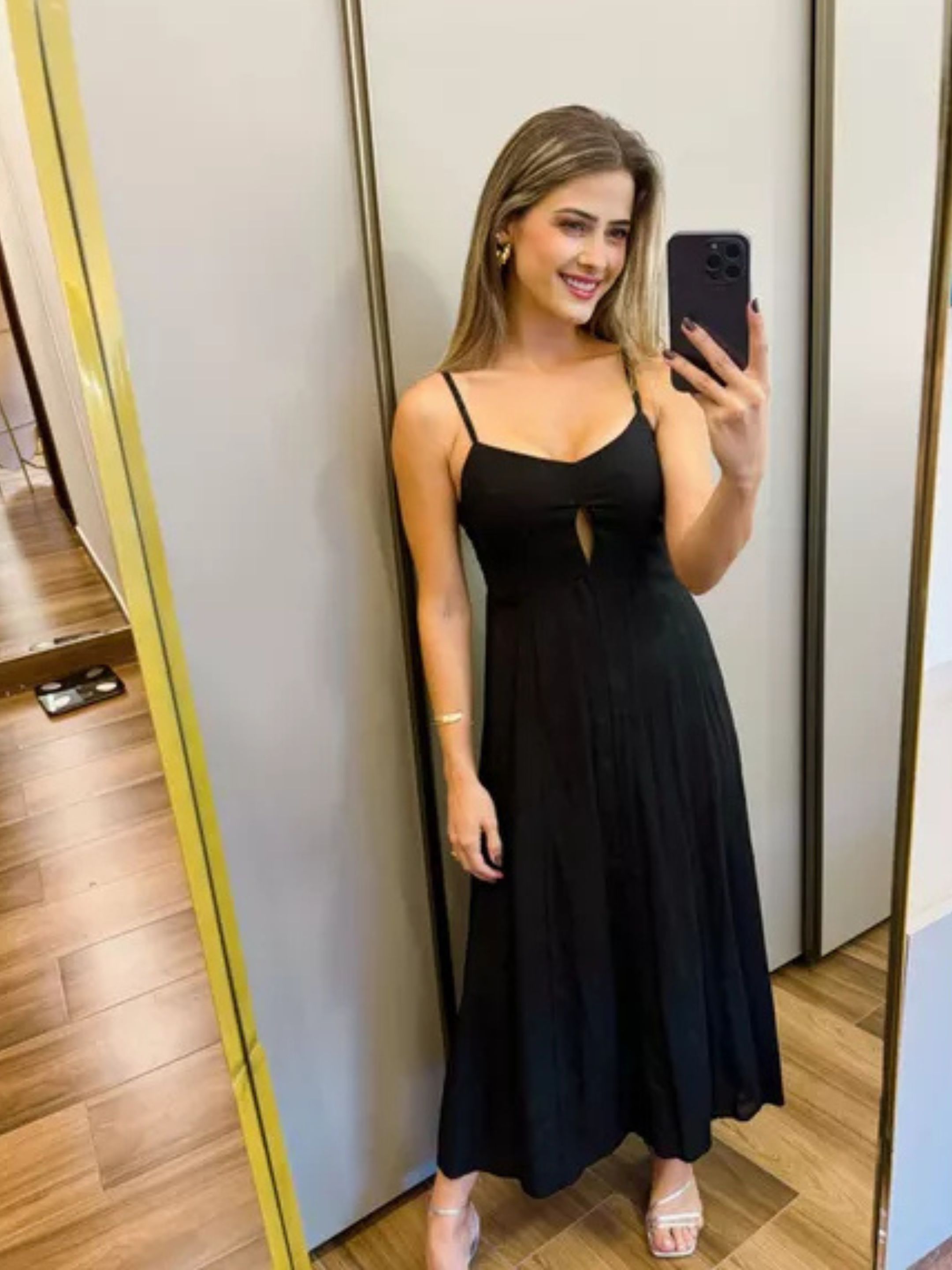 VESTIDO ALESSANDRA PRETO - MMUNIZ 