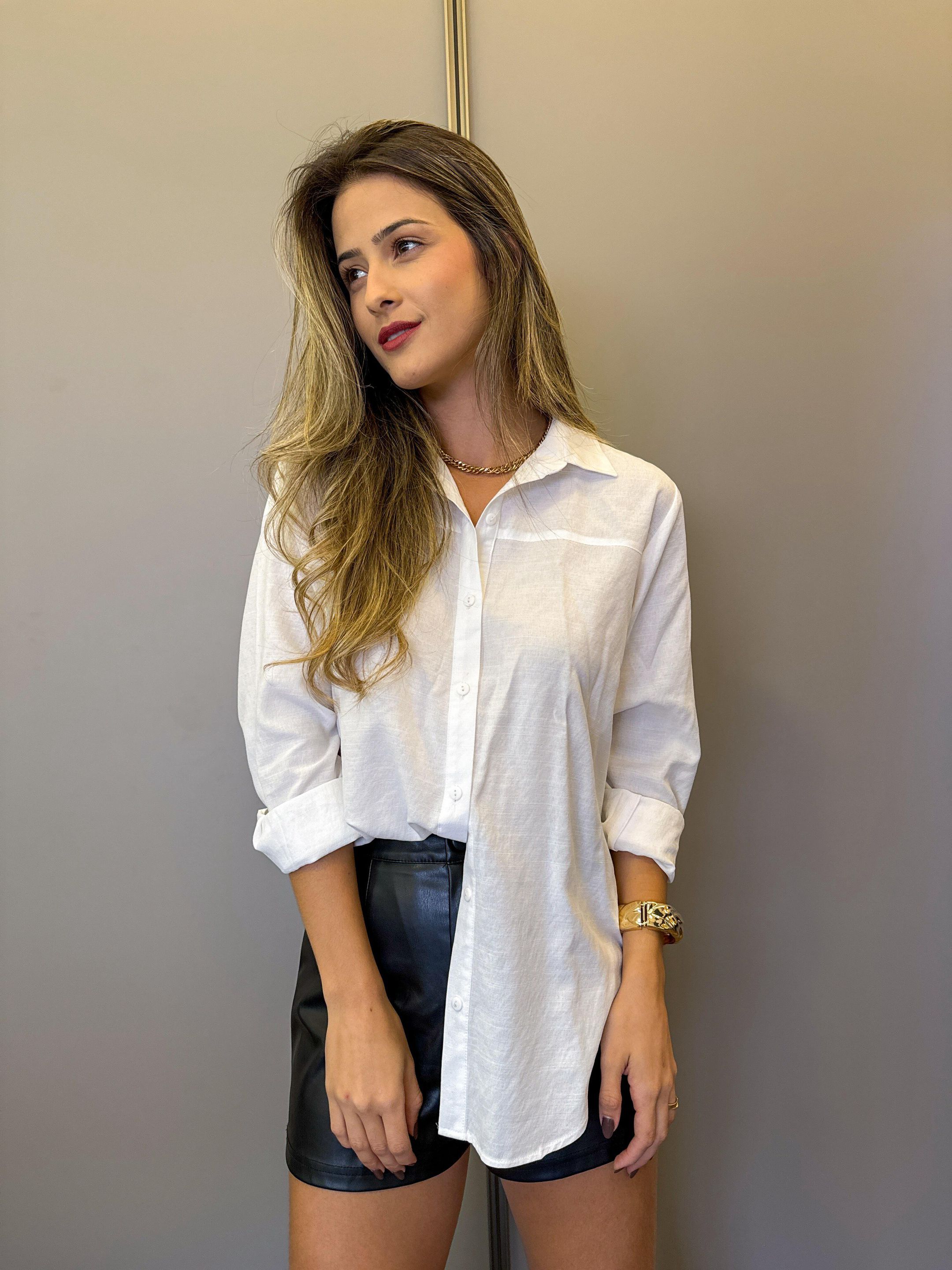 CAMISA ANTONELA BRANCO - MMUNIZ 