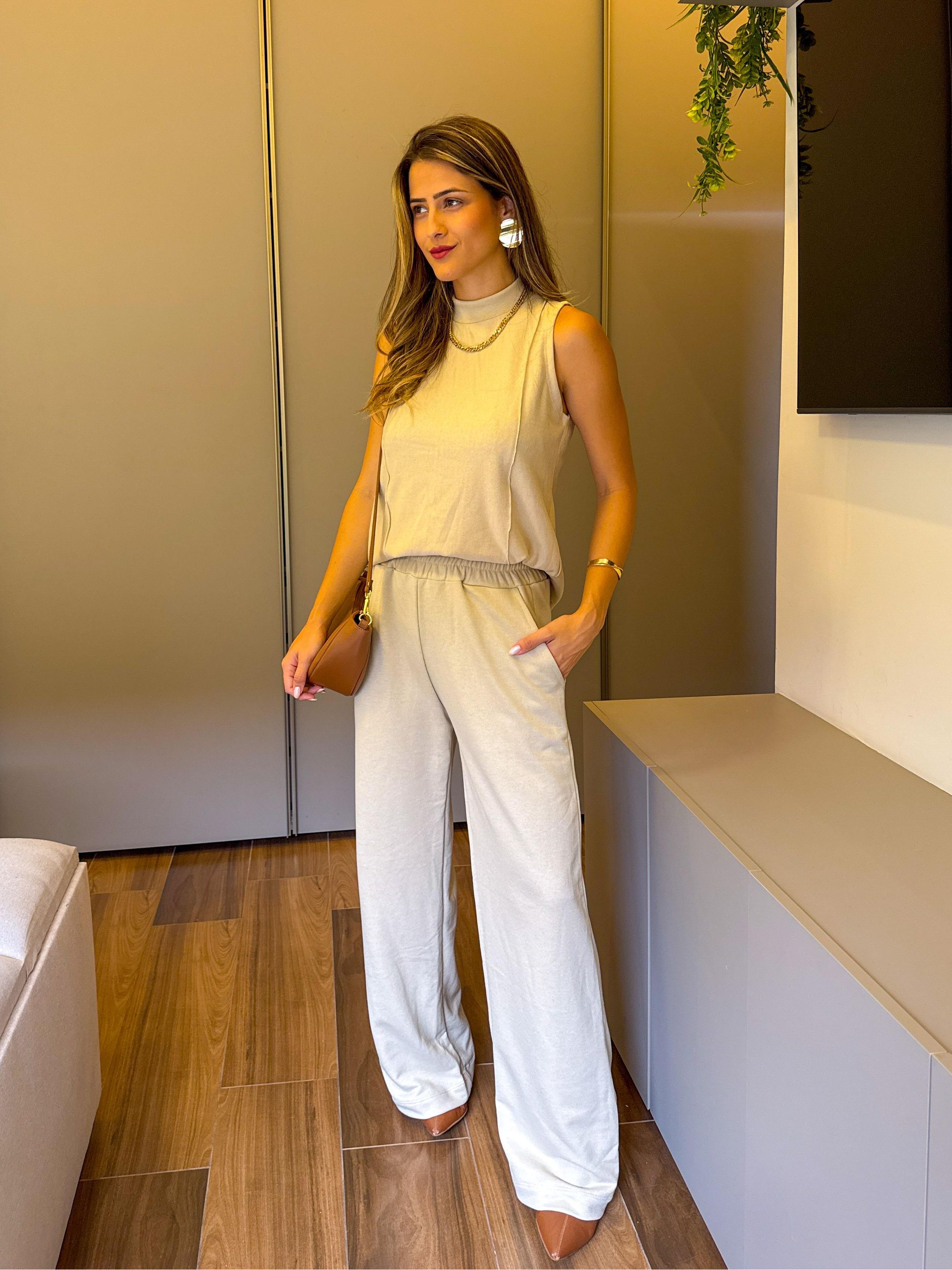 CONJUNTO HELOISA NUDE - MMUNIZ 
