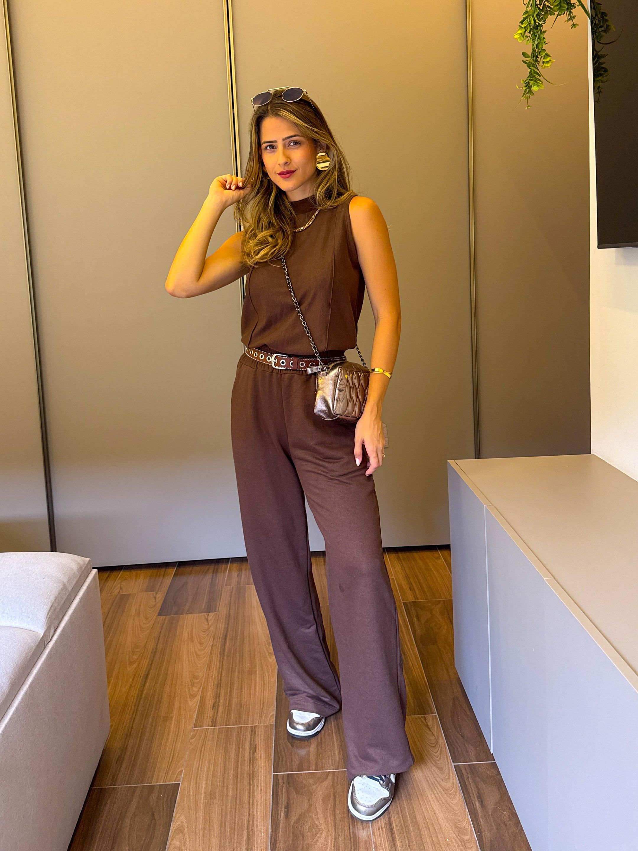 CONJUNTO HELOISA MARROM - MMUNIZ 