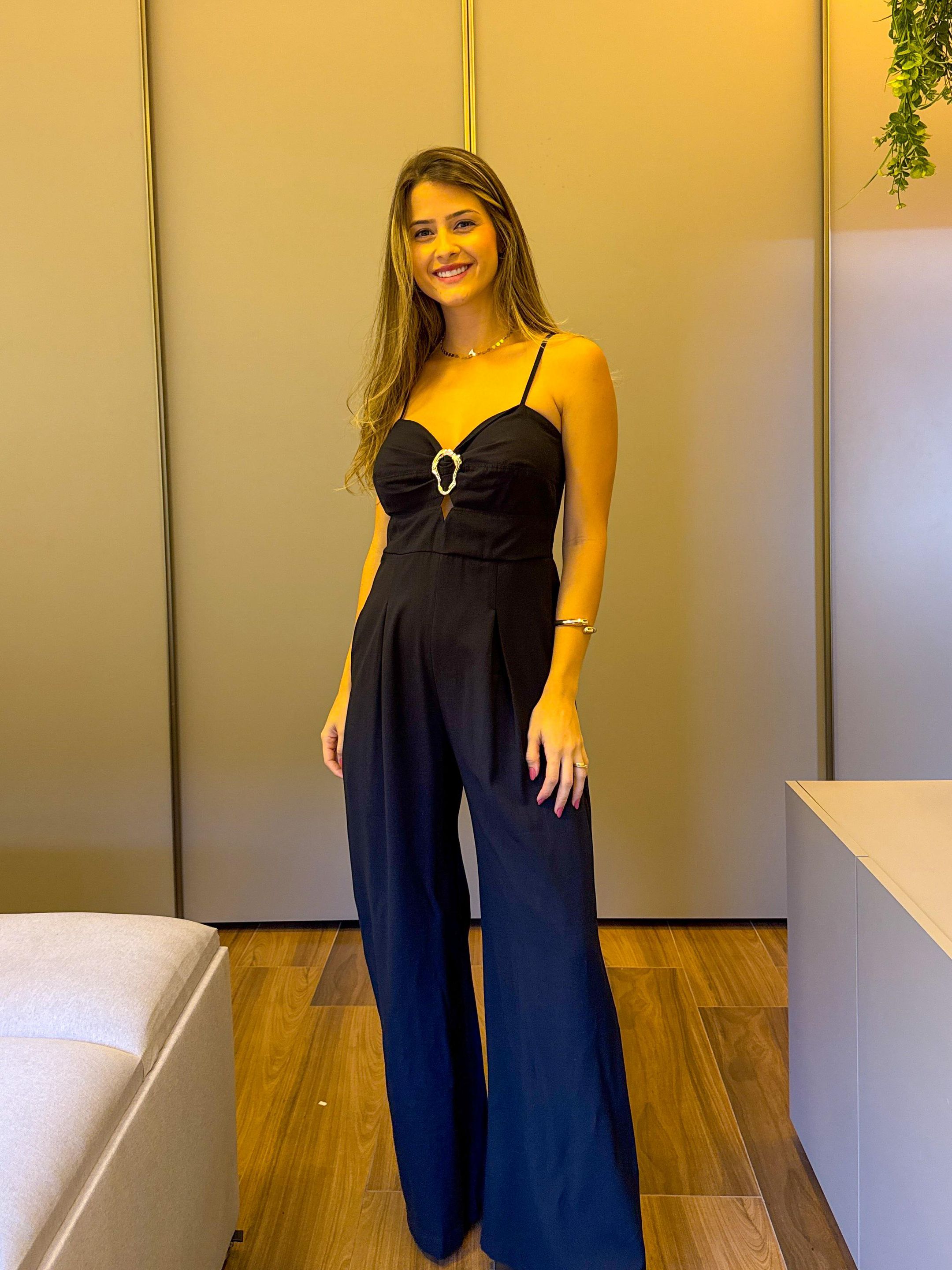 MACACÃO RENATA PRETO - MMUNIZ 