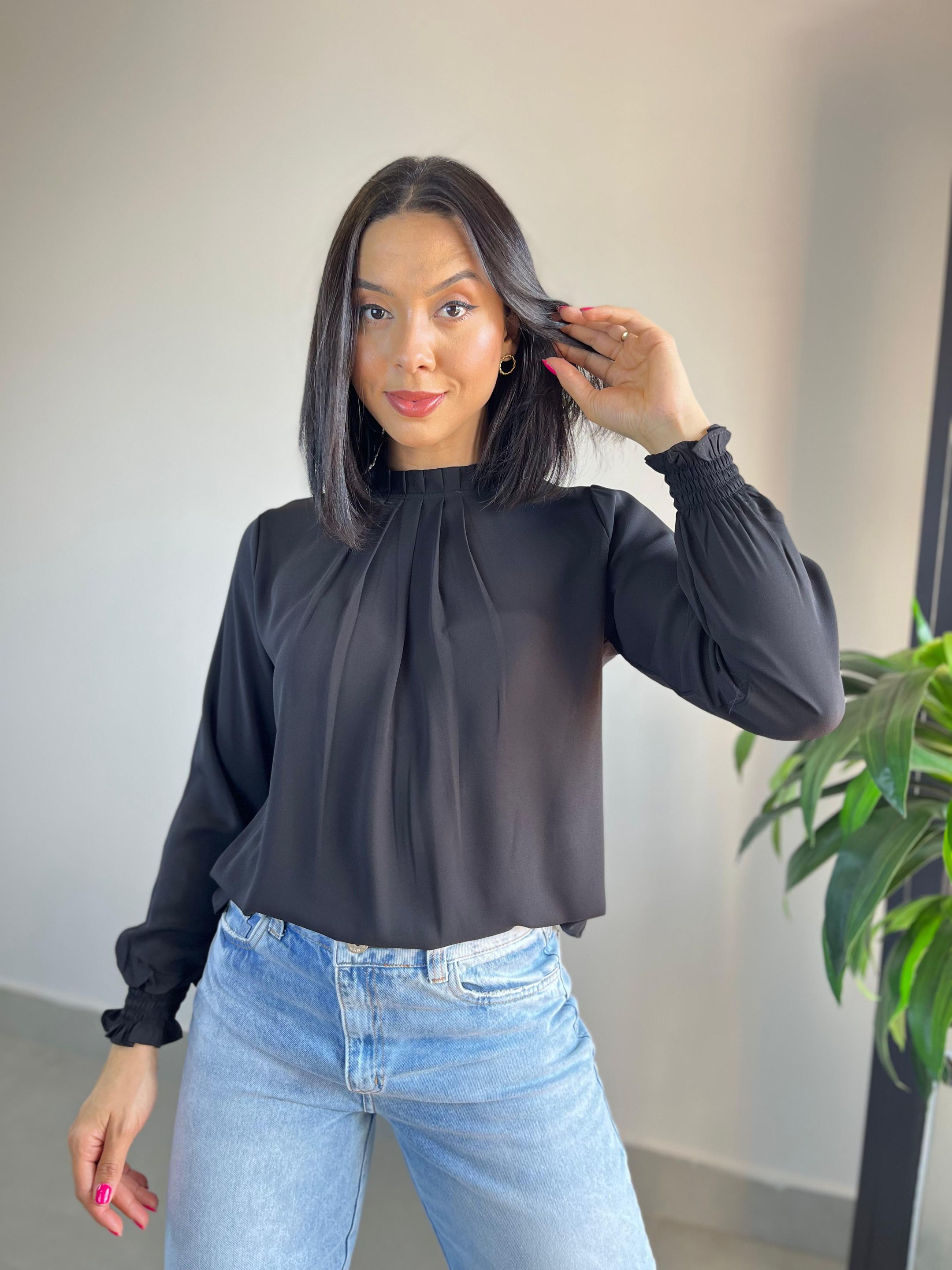 CAMISA SARA PRETO - MMUNIZ 