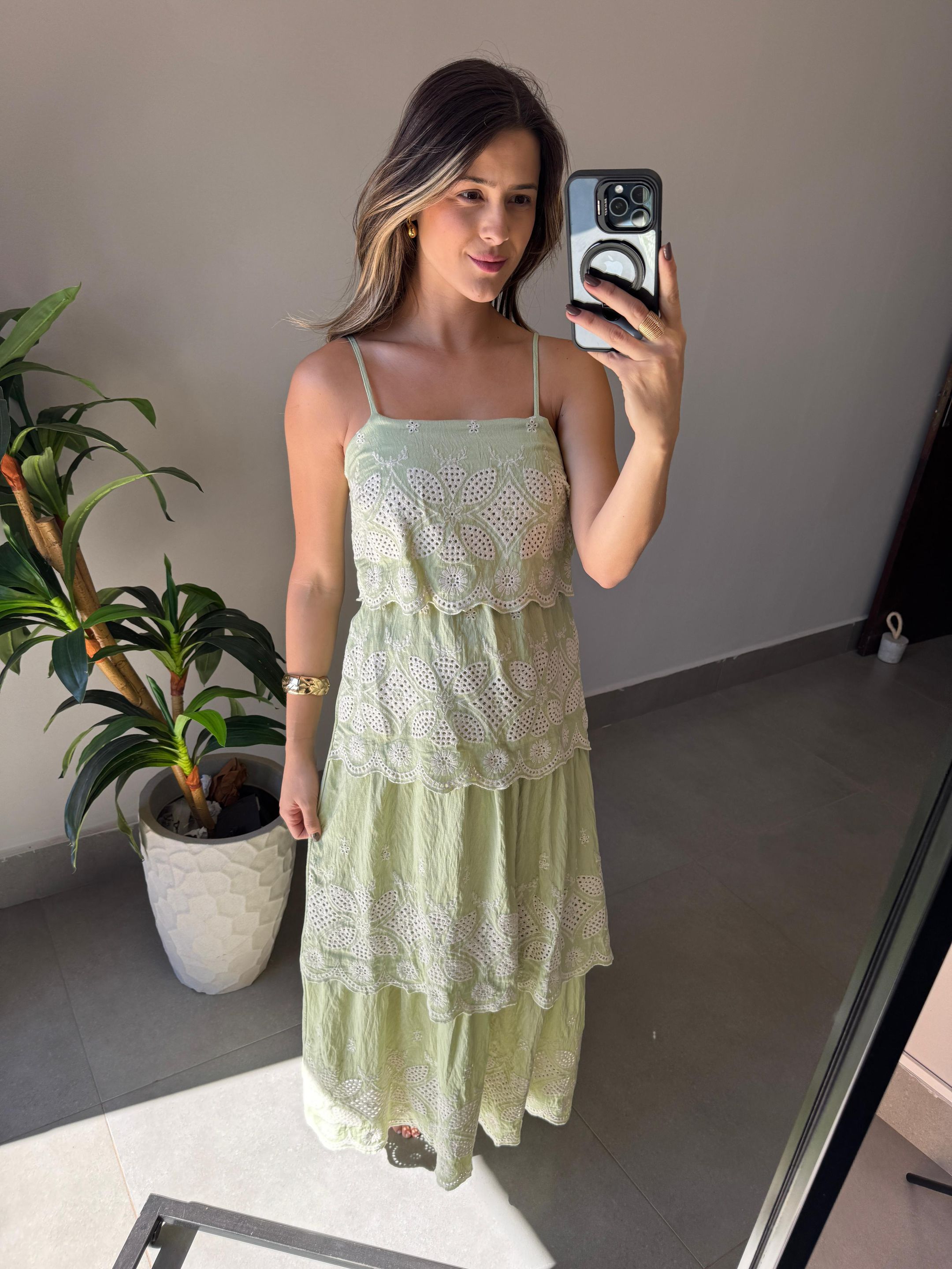 VESTIDO VIVI VERDE - MMUNIZ 