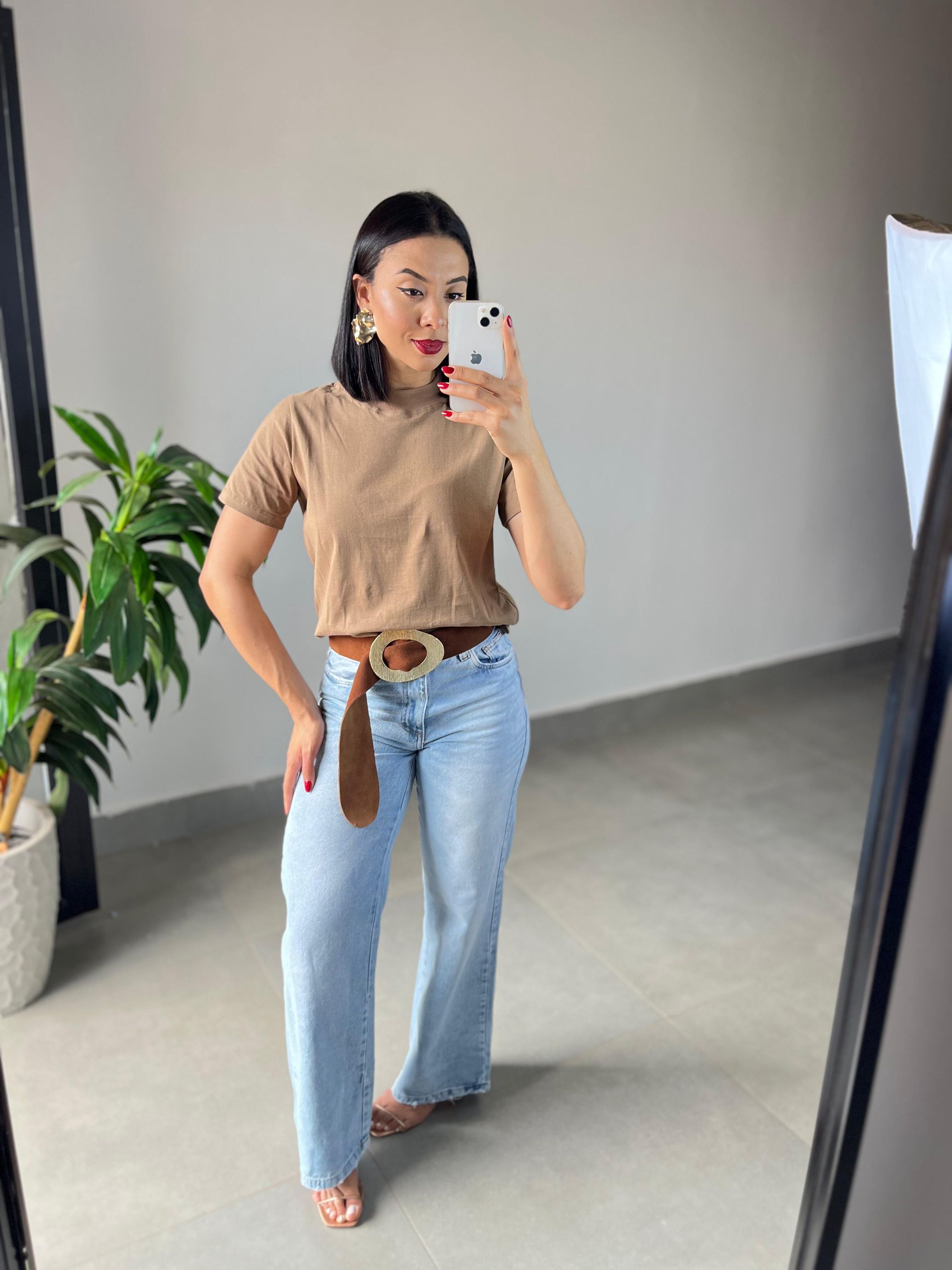 T-SHIRT GABI NUDE - MMUNIZ 