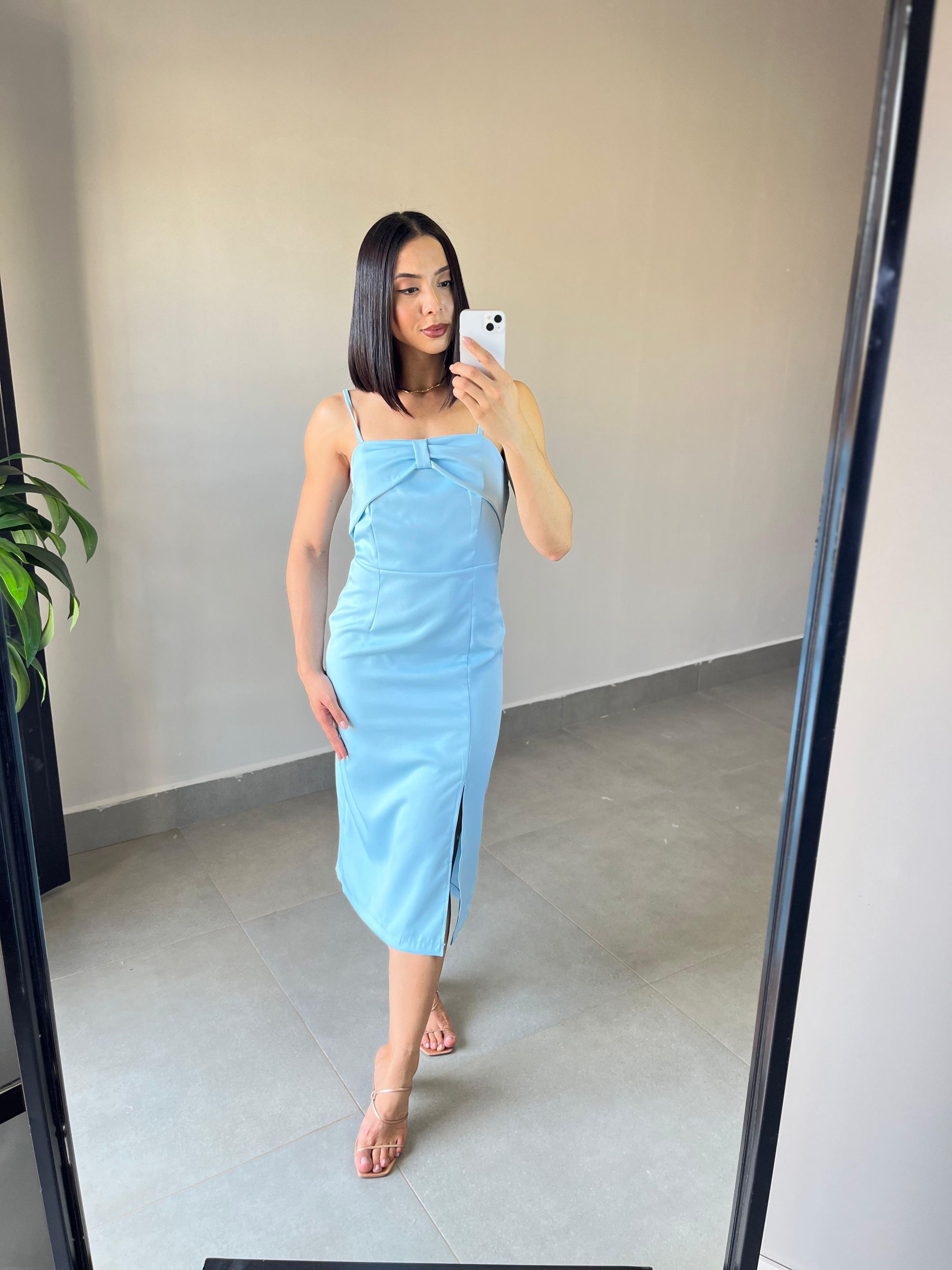 Vestido Paty AZUL - MMUNIZ 