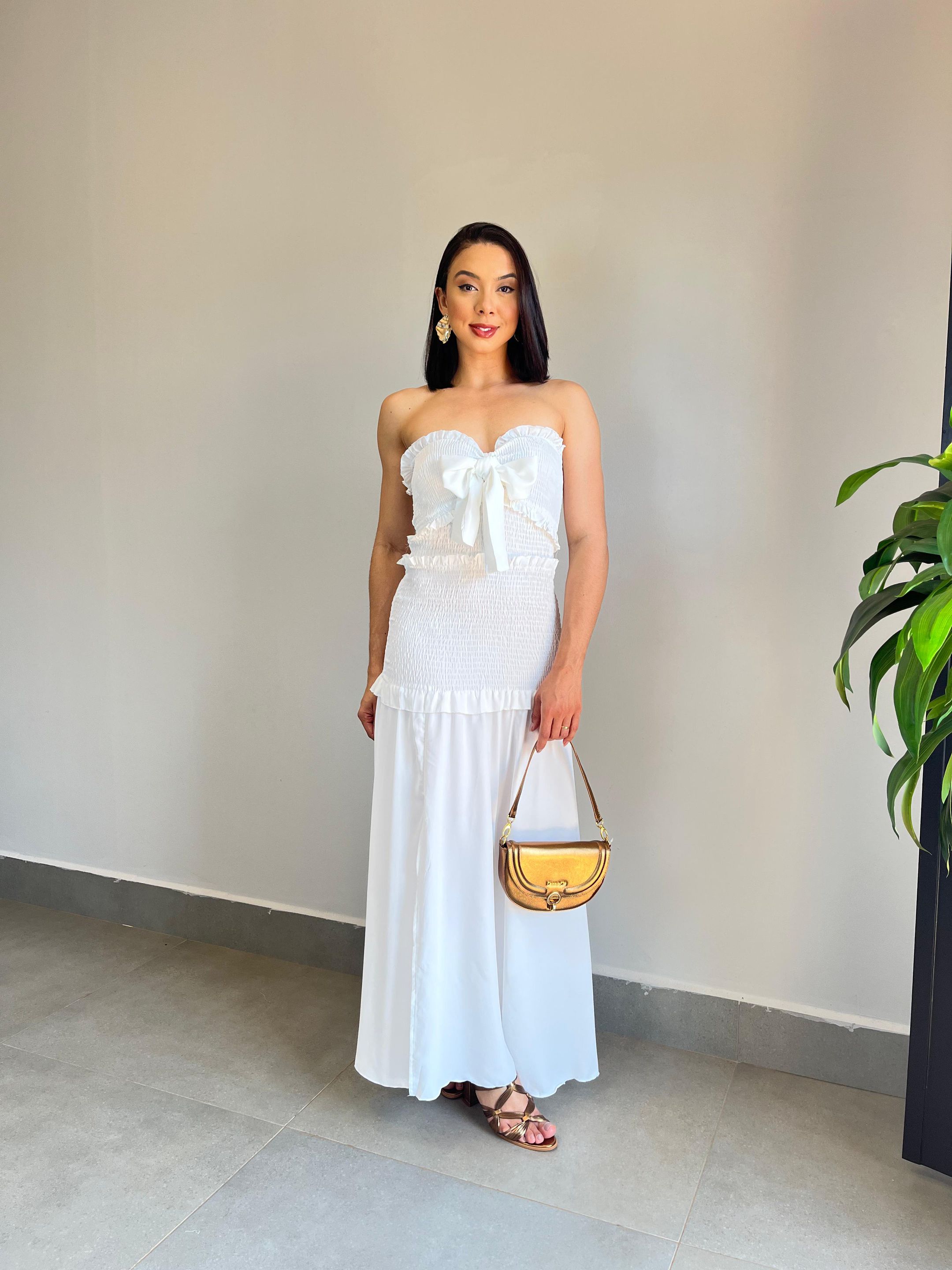 VESTIDO TALITA BRANCO - MMUNIZ 