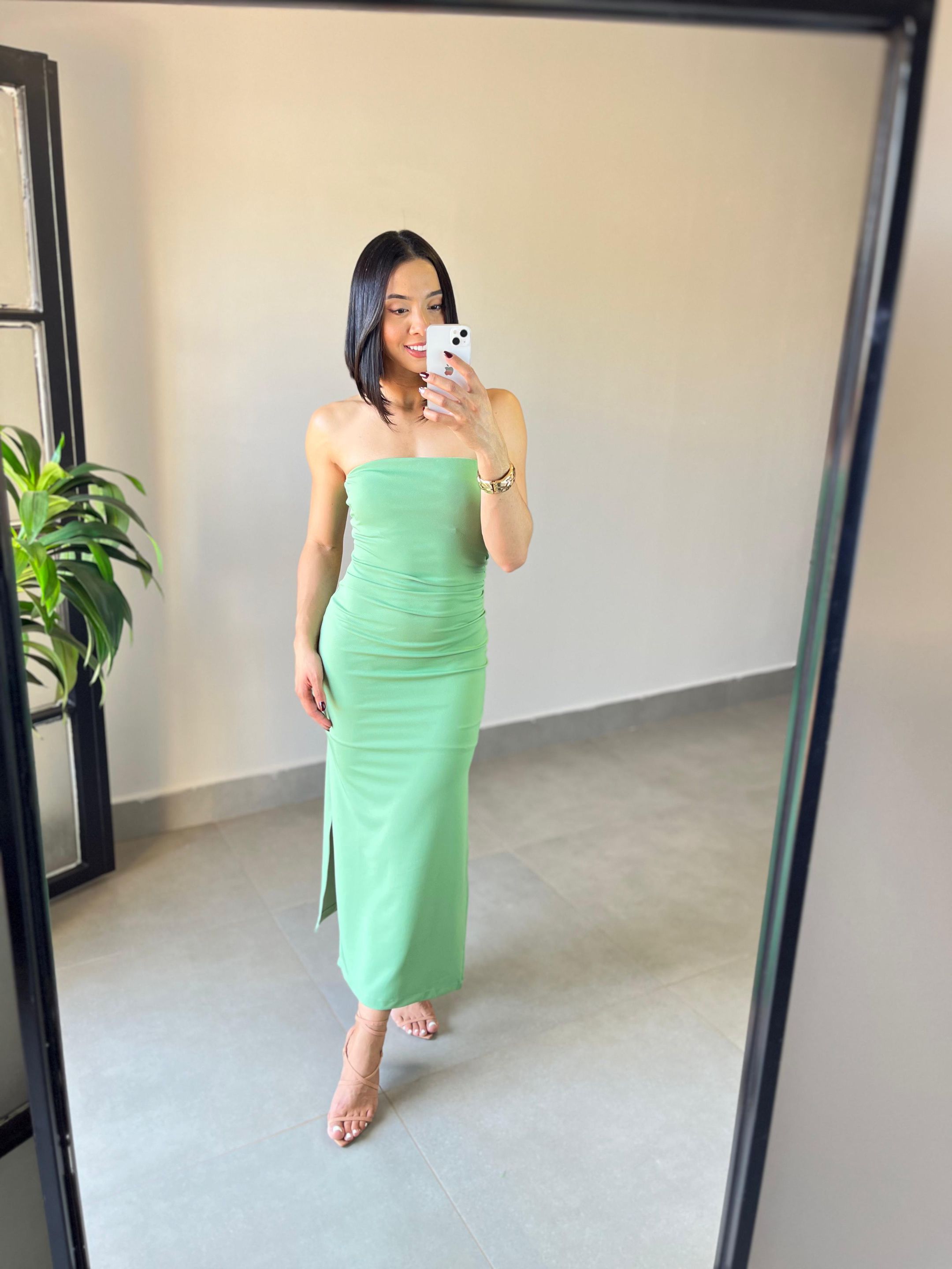 VESTIDO MIRELA VERDE - MMUNIZ 