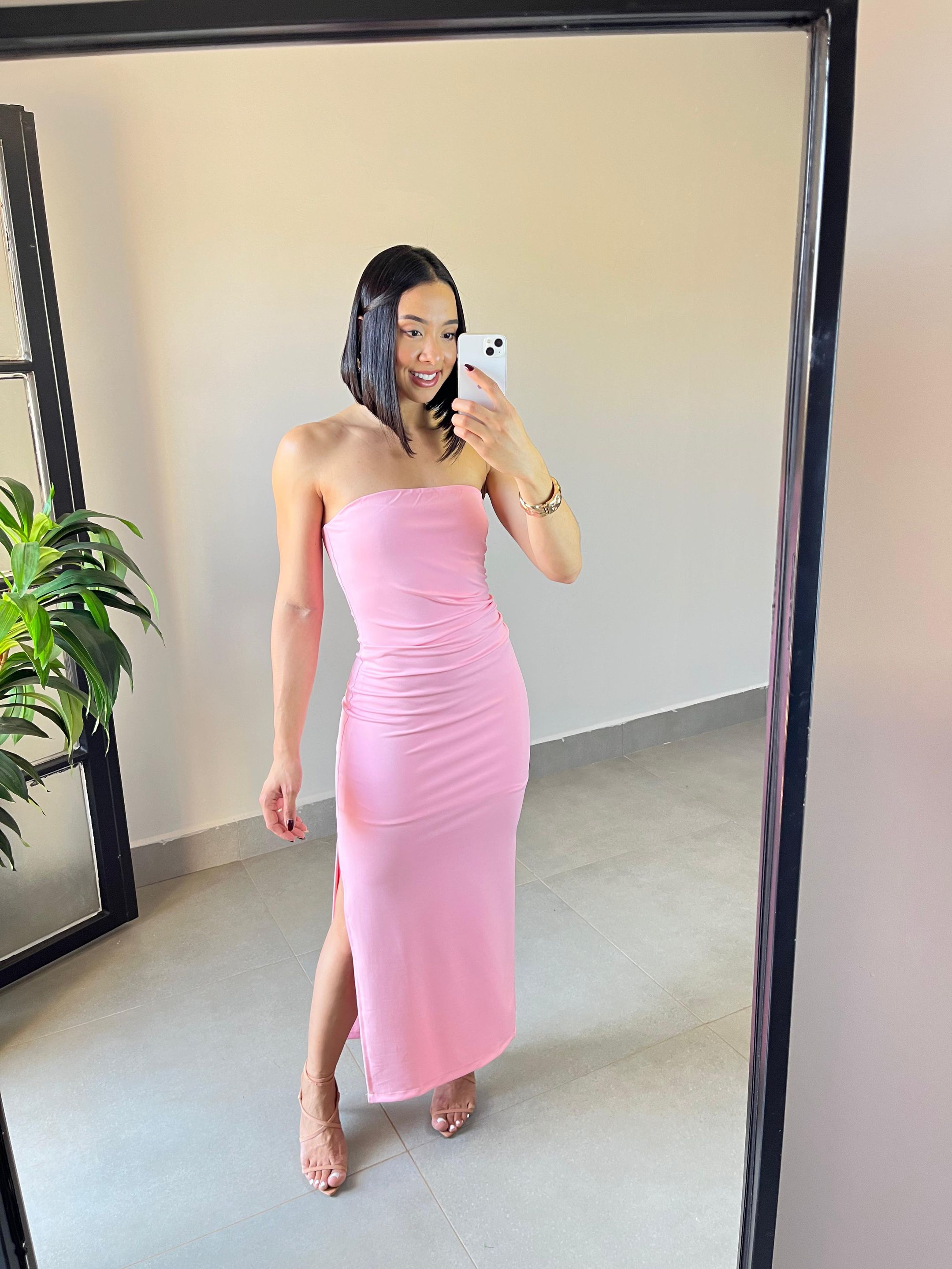 VESTIDO MIRELA ROSA - MMUNIZ 