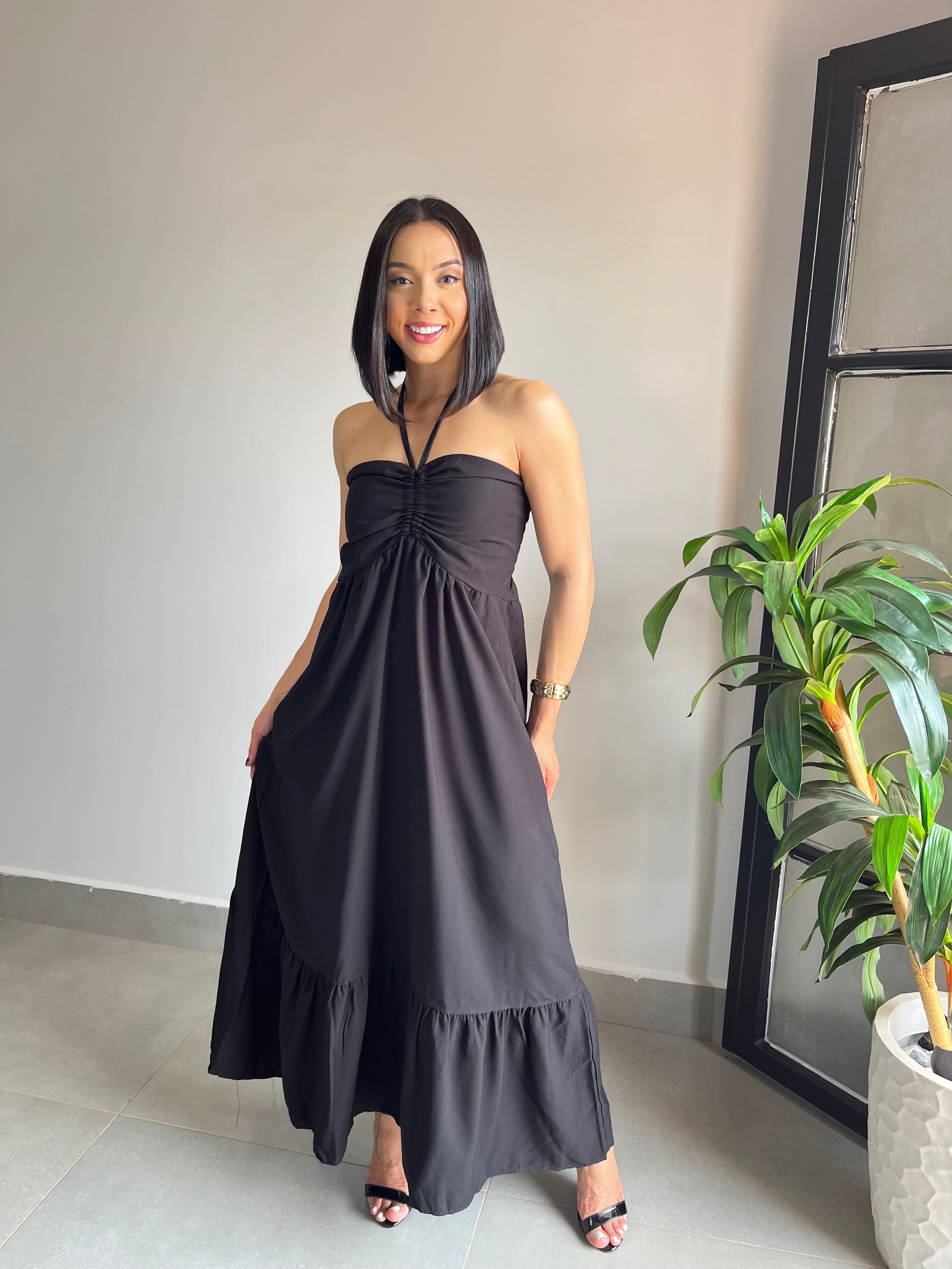 VESTIDO CARINA PRETO - MMUNIZ 