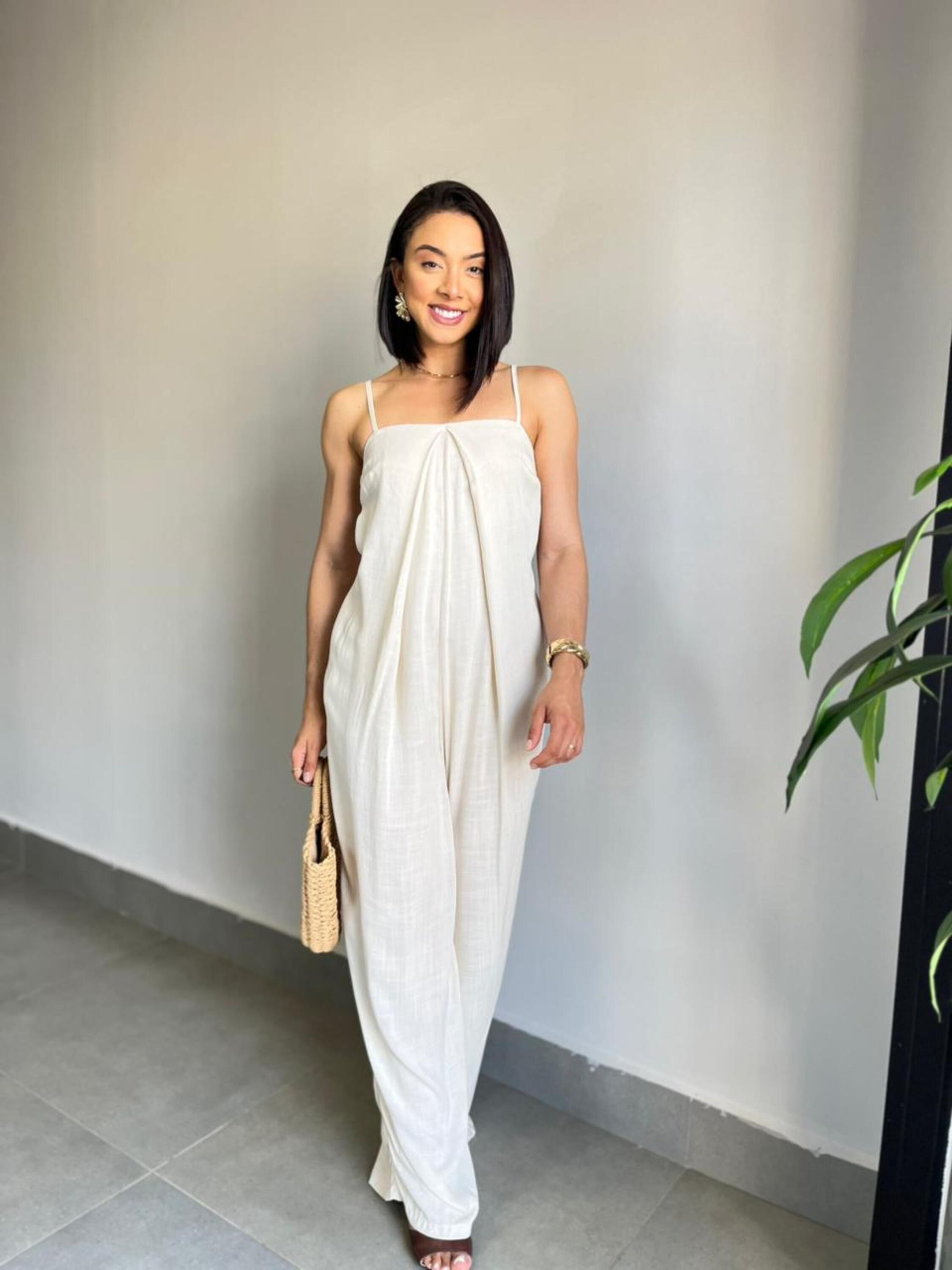 MACACÃO FERNANDA NUDE - MMUNIZ 