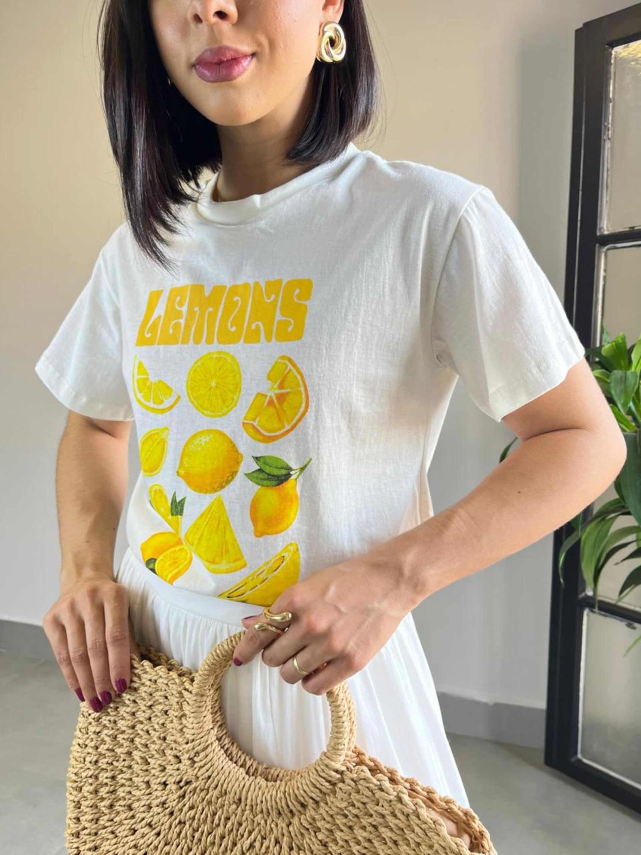 T-SHIRT LIMÃO AMARELO - MMUNIZ 