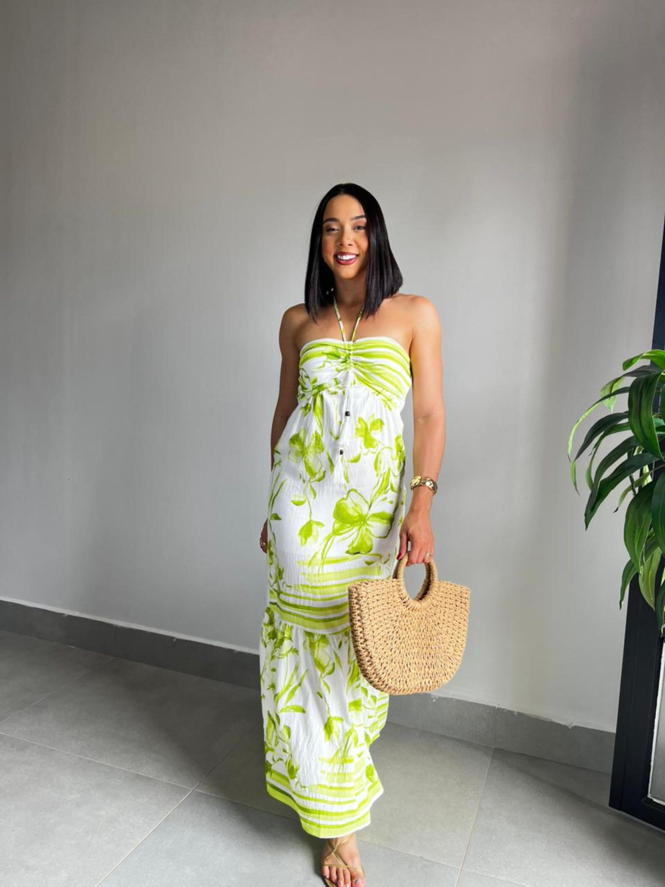 VESTIDO MOARA VERDE - MMUNIZ 