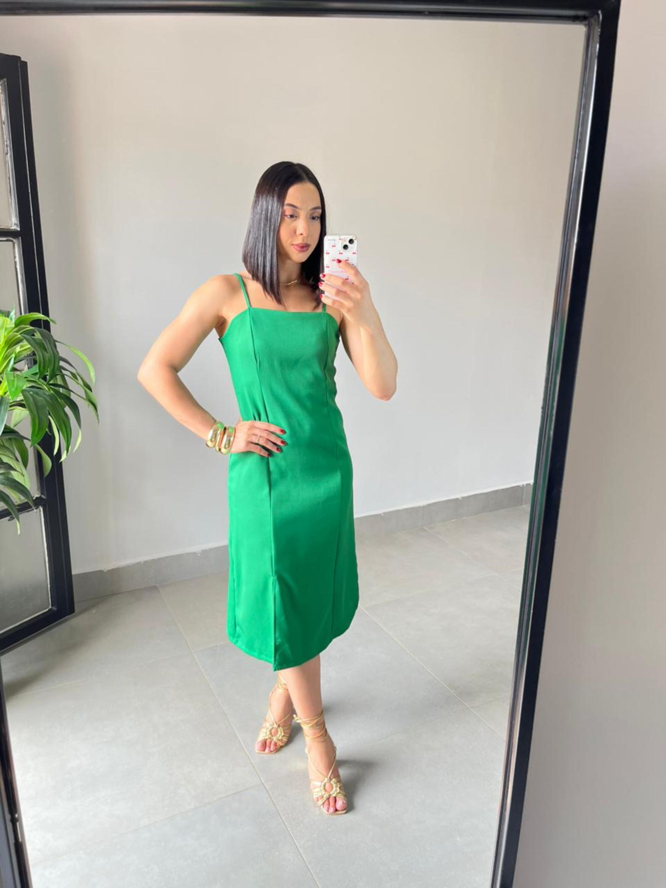 VESTIDO MAIRA VERDE - MMUNIZ 