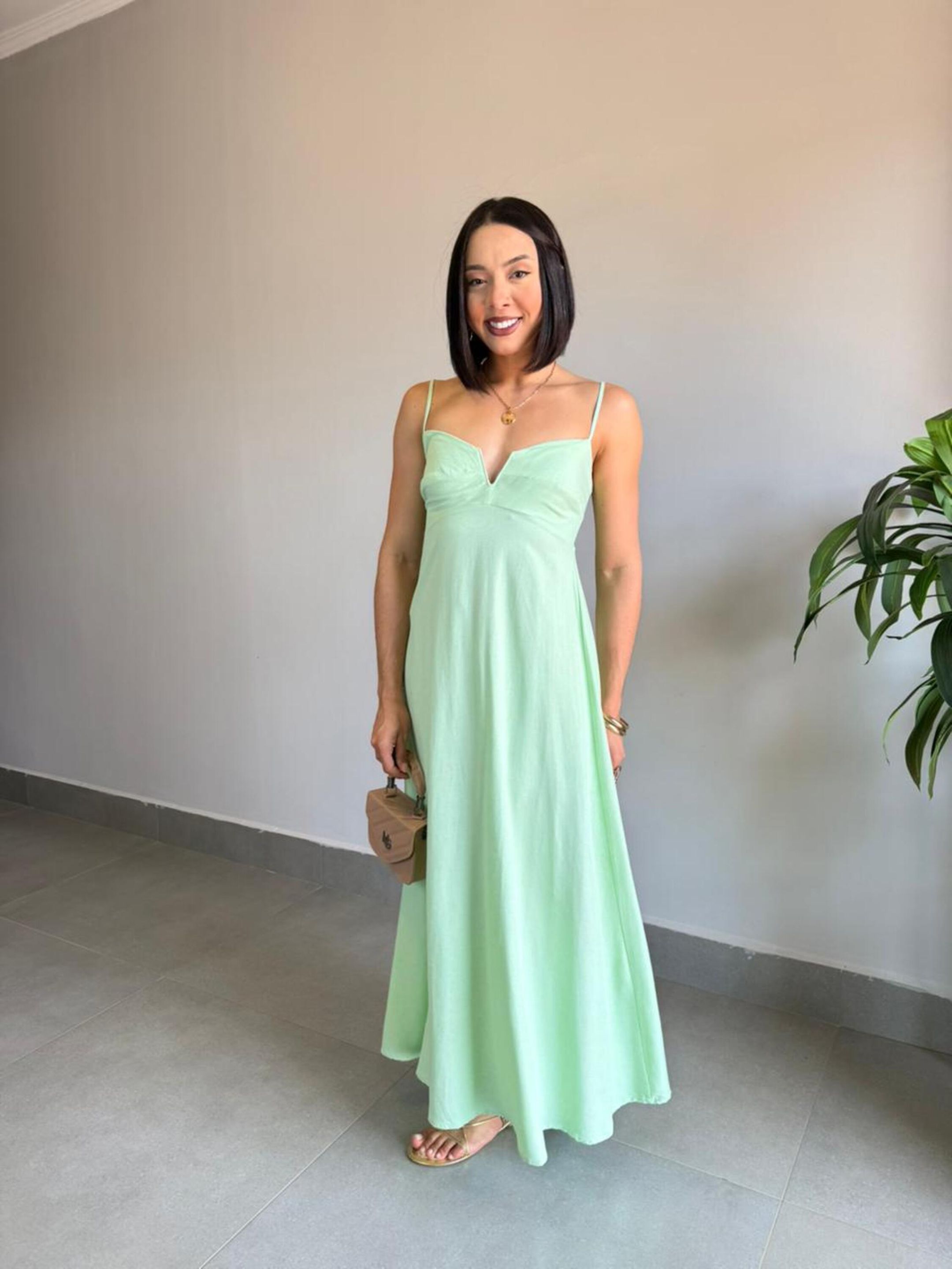 VESTIDO SARA VERDE - MMUNIZ 